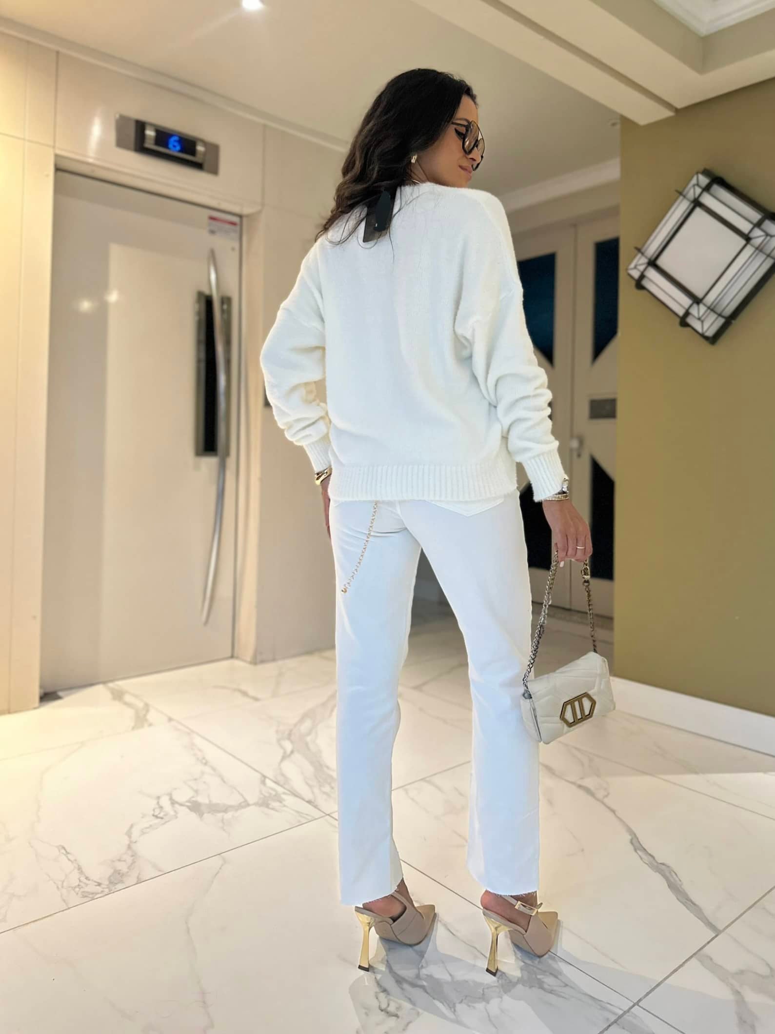 Casaco Tricot Off Myra