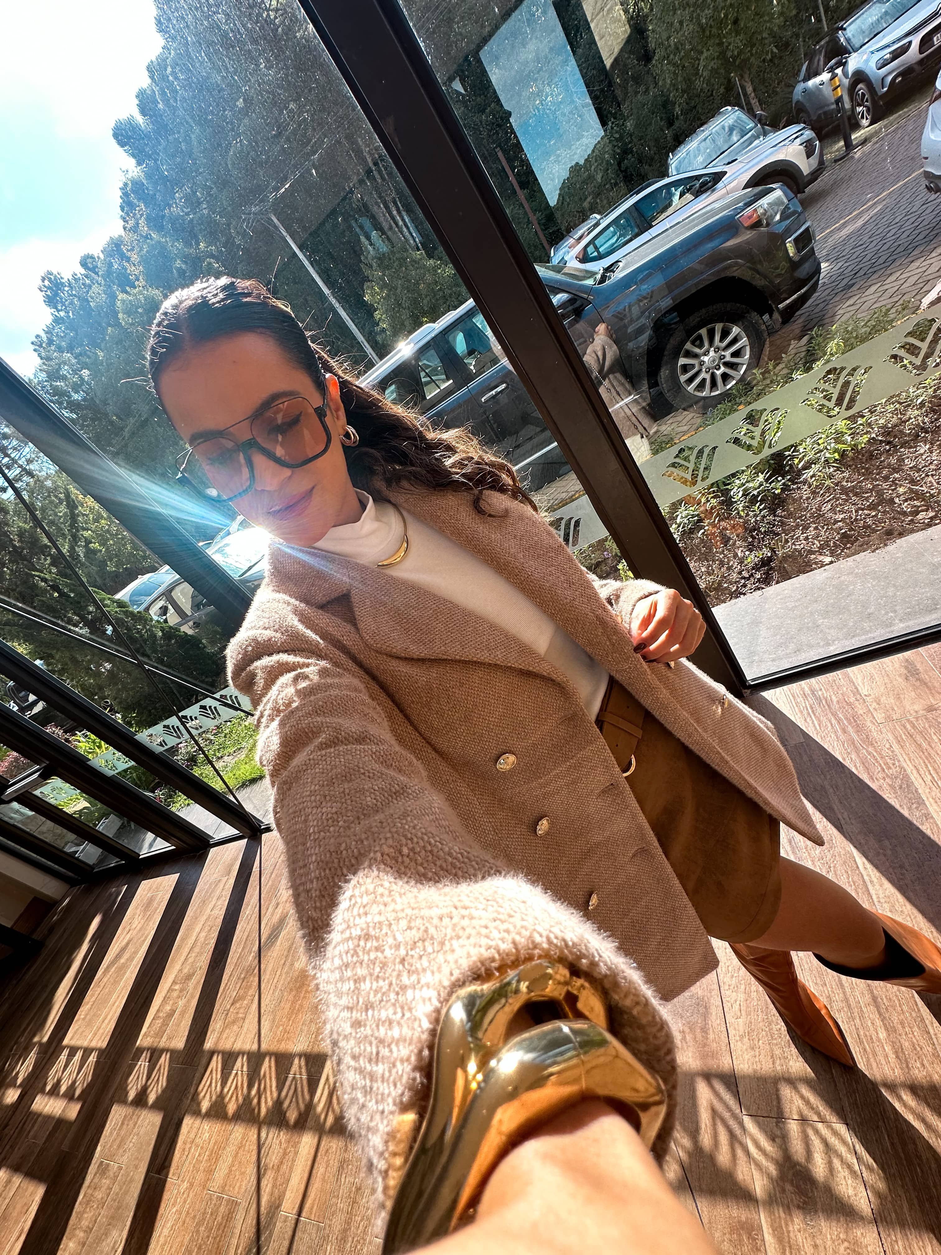 Casaco Alongado Nude Nicoly