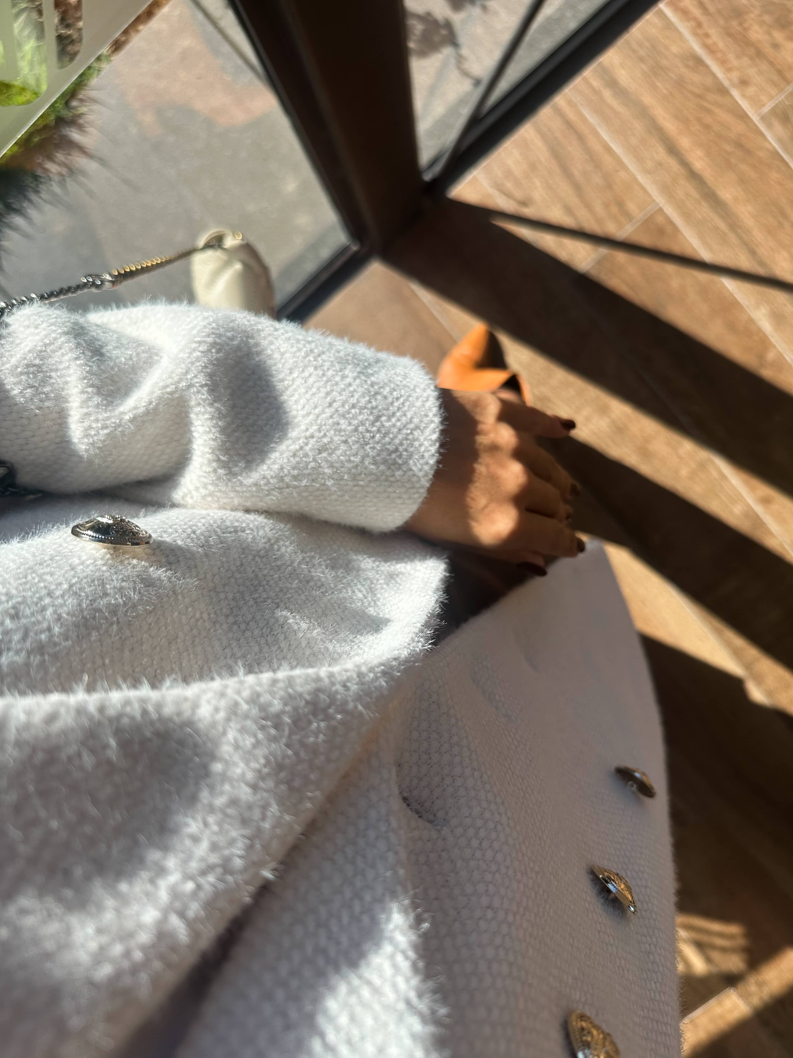 Casaco Alongado Off Nicoly