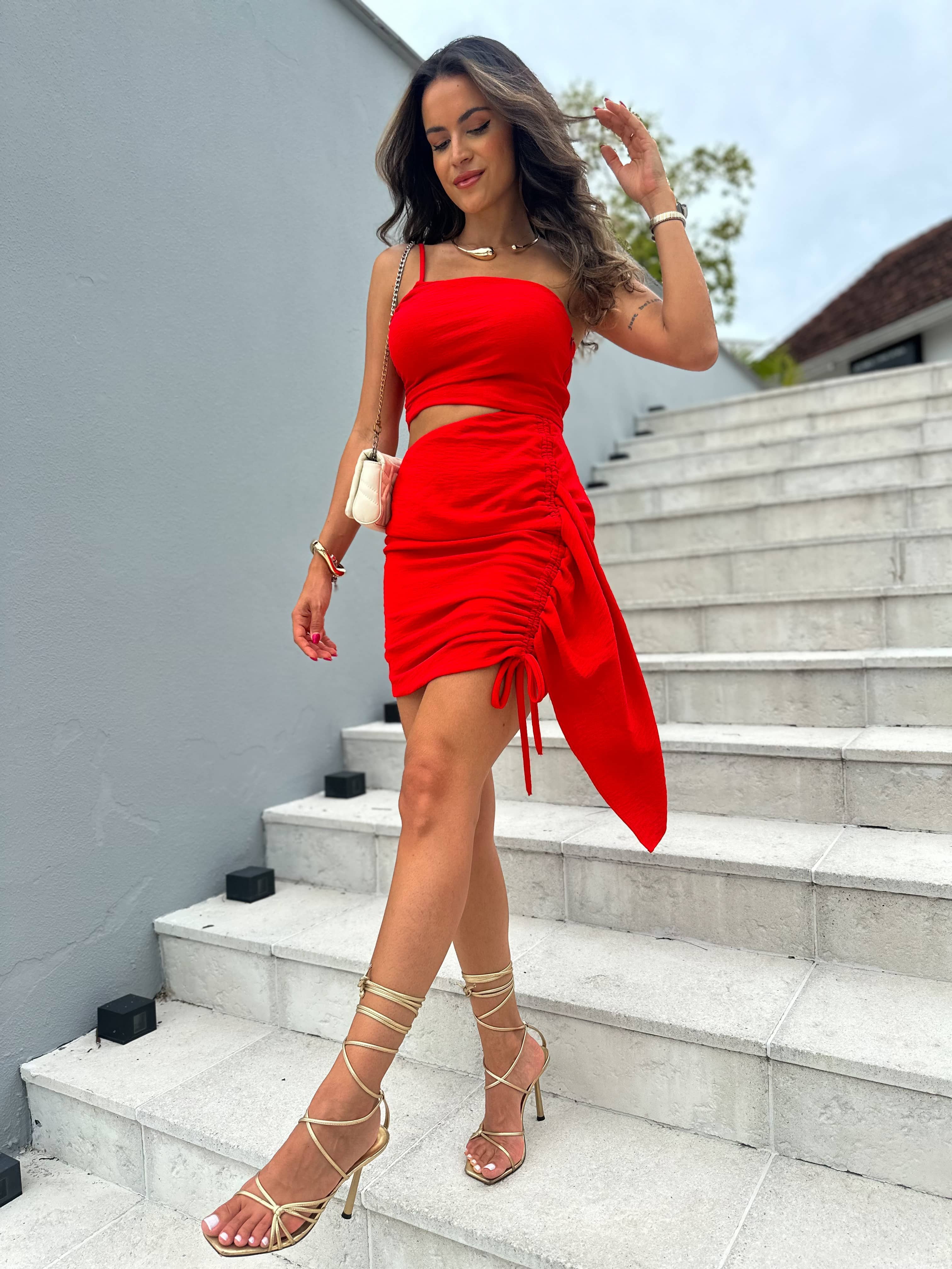 Vestido Vermelho Pilar