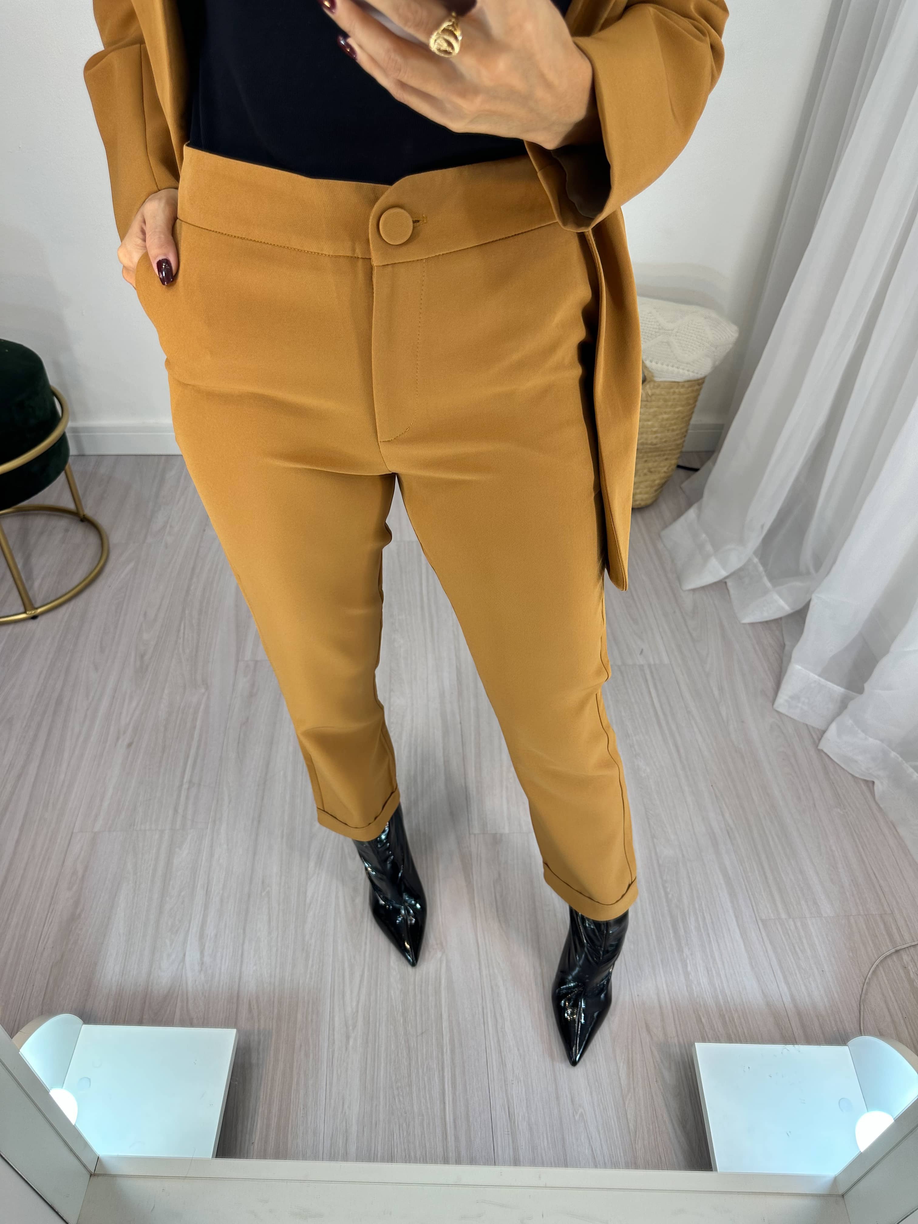 Calça Riley Caramelo