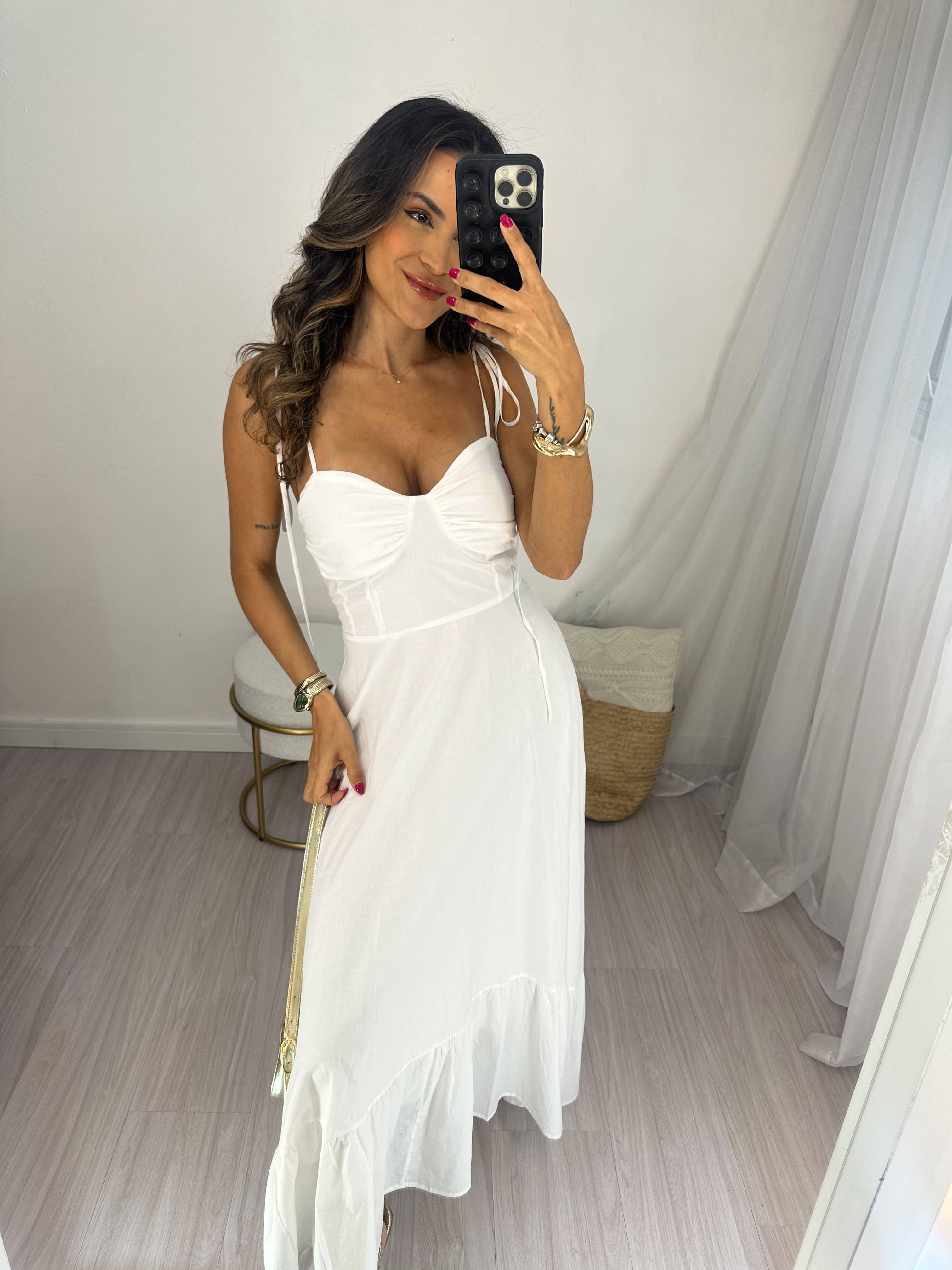 Vestido Off Romana