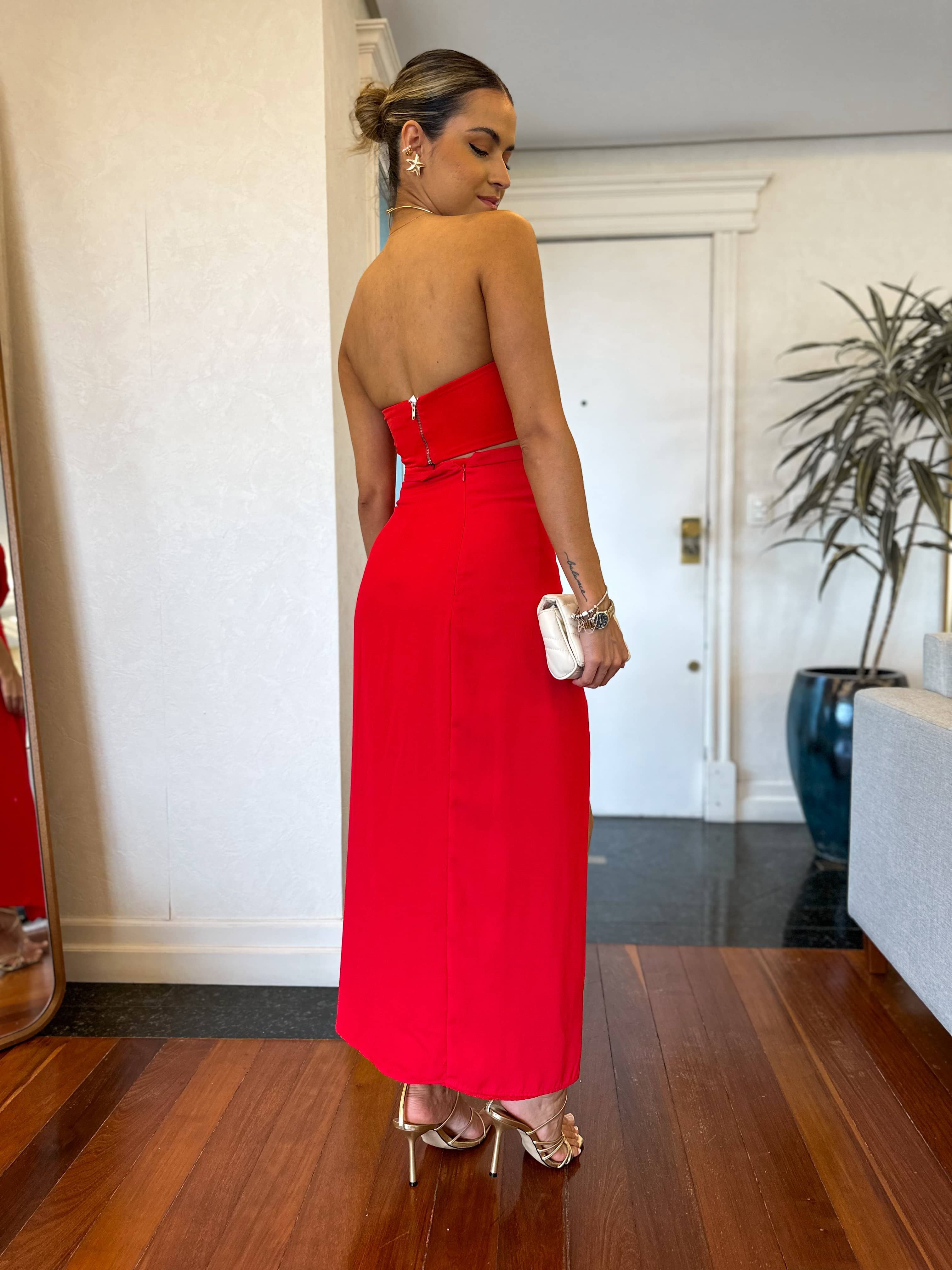 Vestido Salvie Vermelho