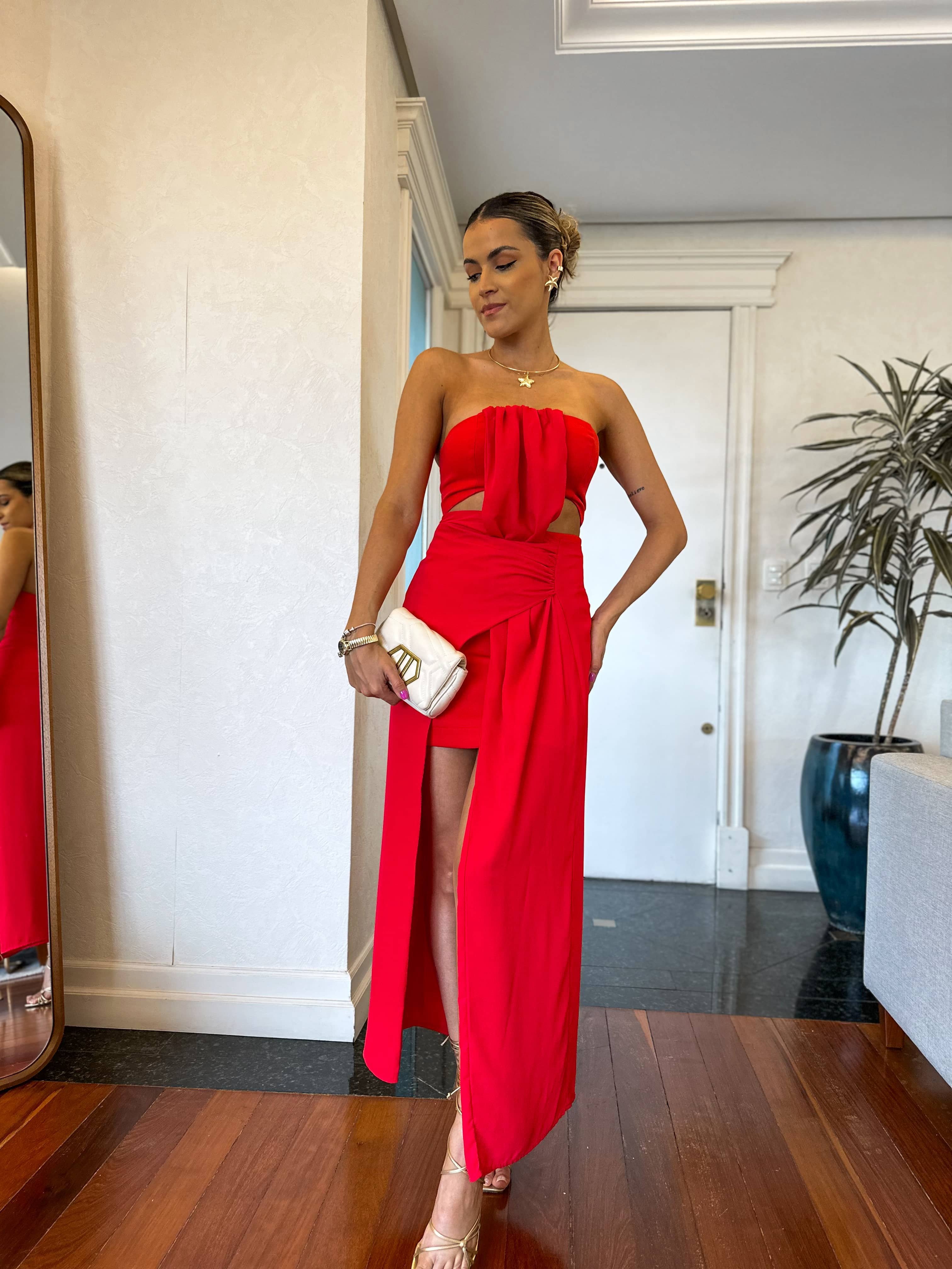 Vestido Salvie Vermelho