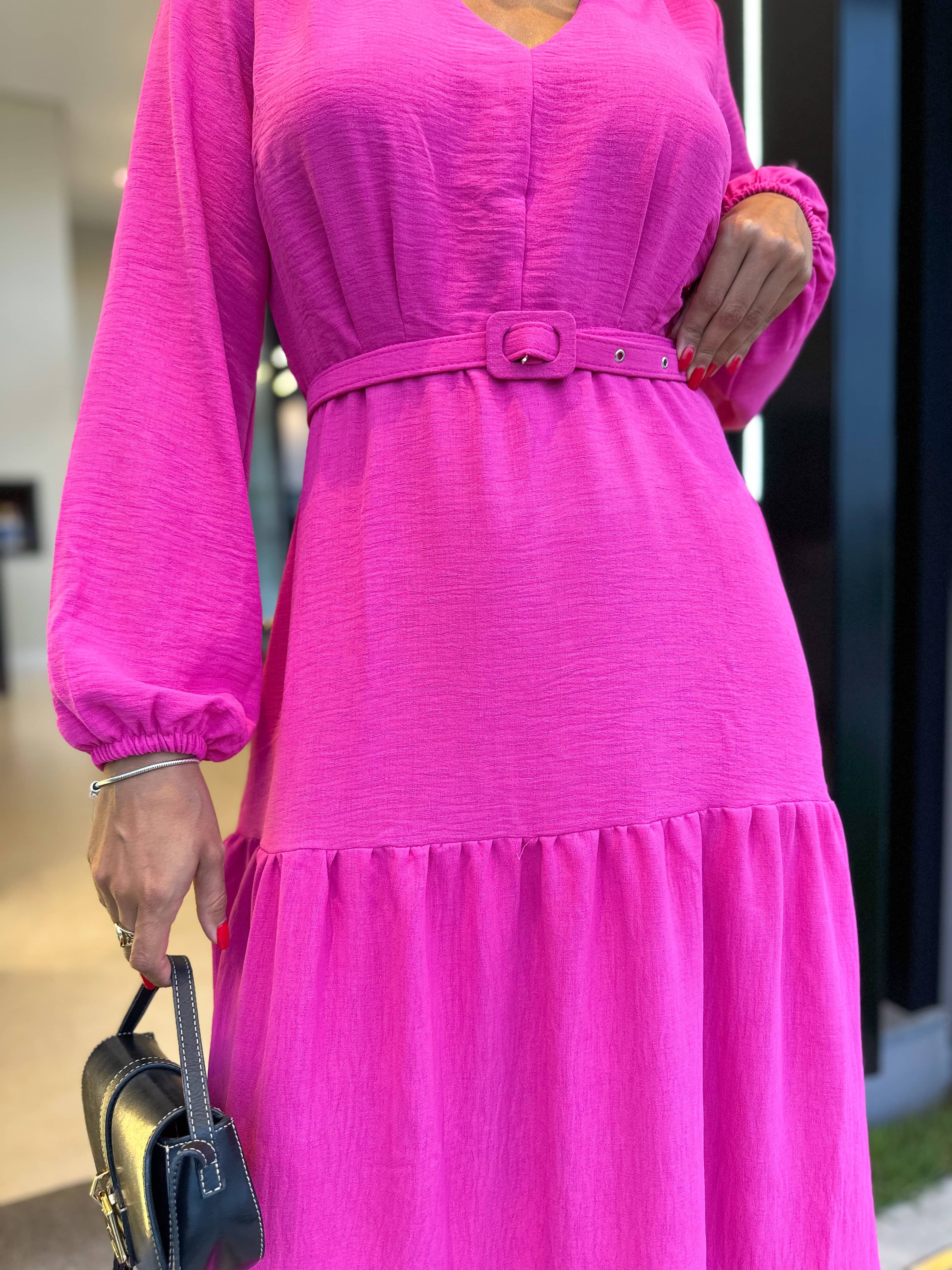 Vestido Rosa Tassi