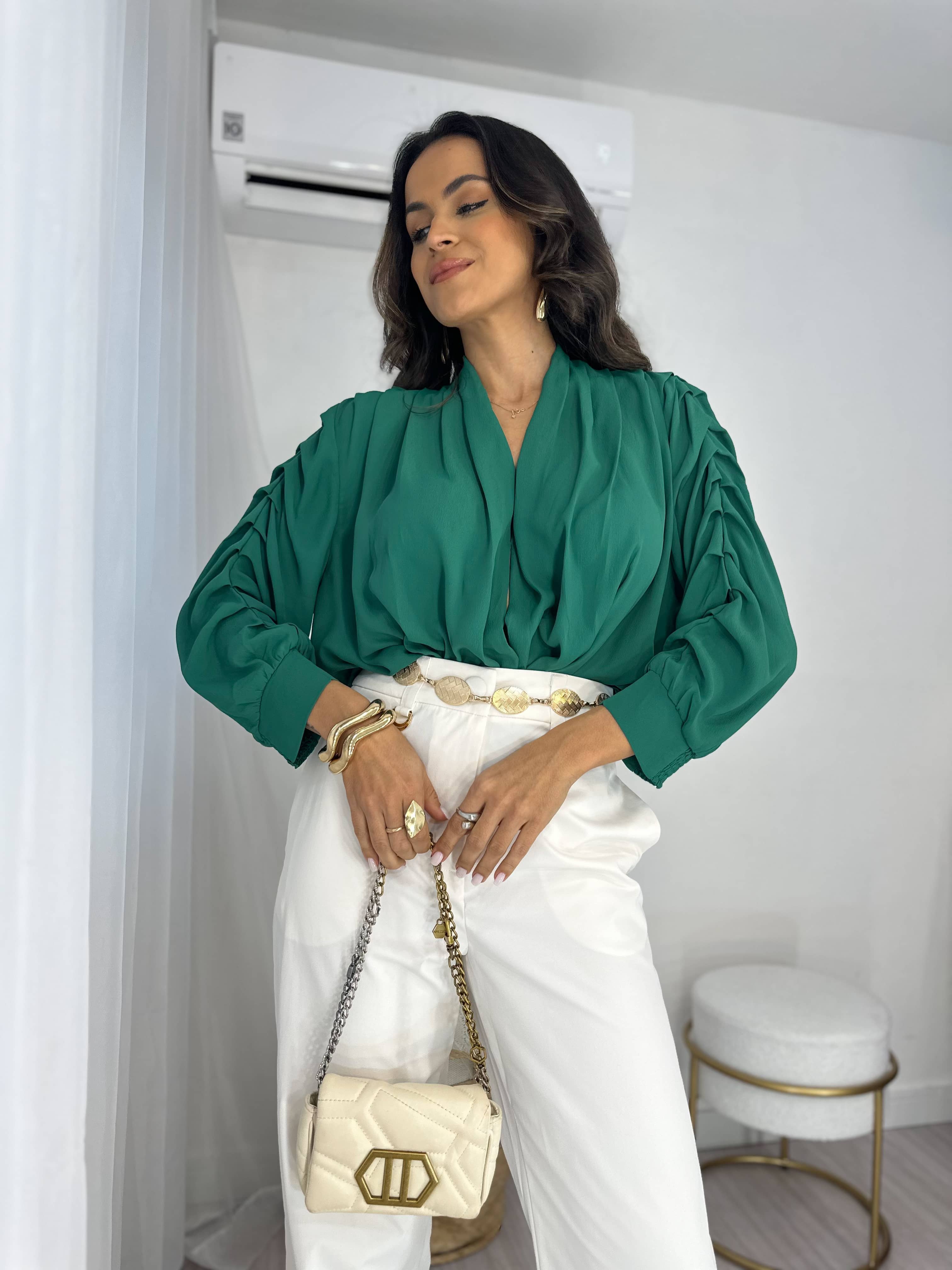 Blusa Verde Tyla