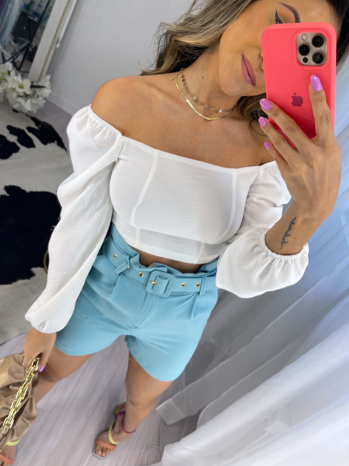 Short Clochard Lolita Azul