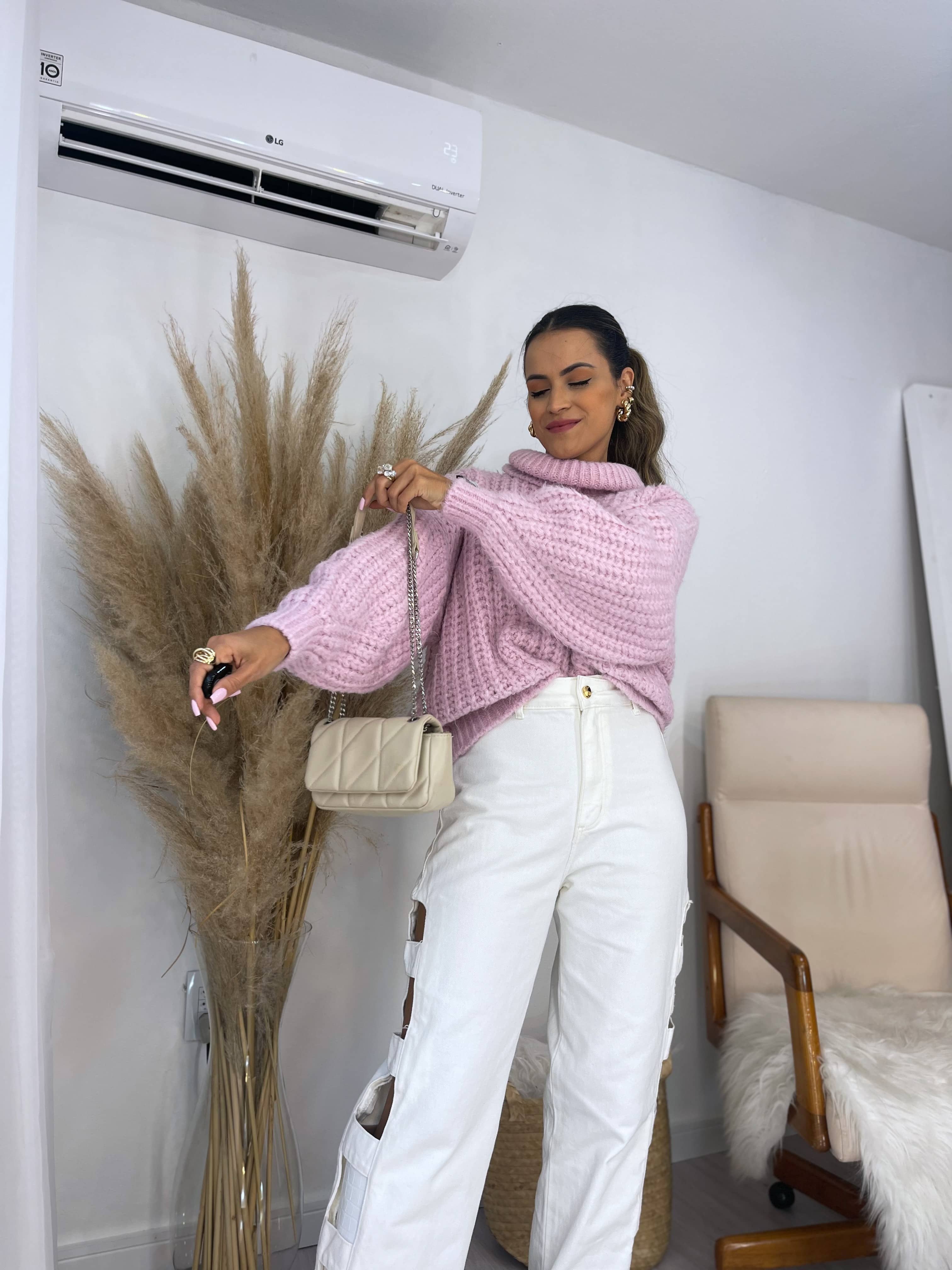 Calça Wide Leg Wendy Off White