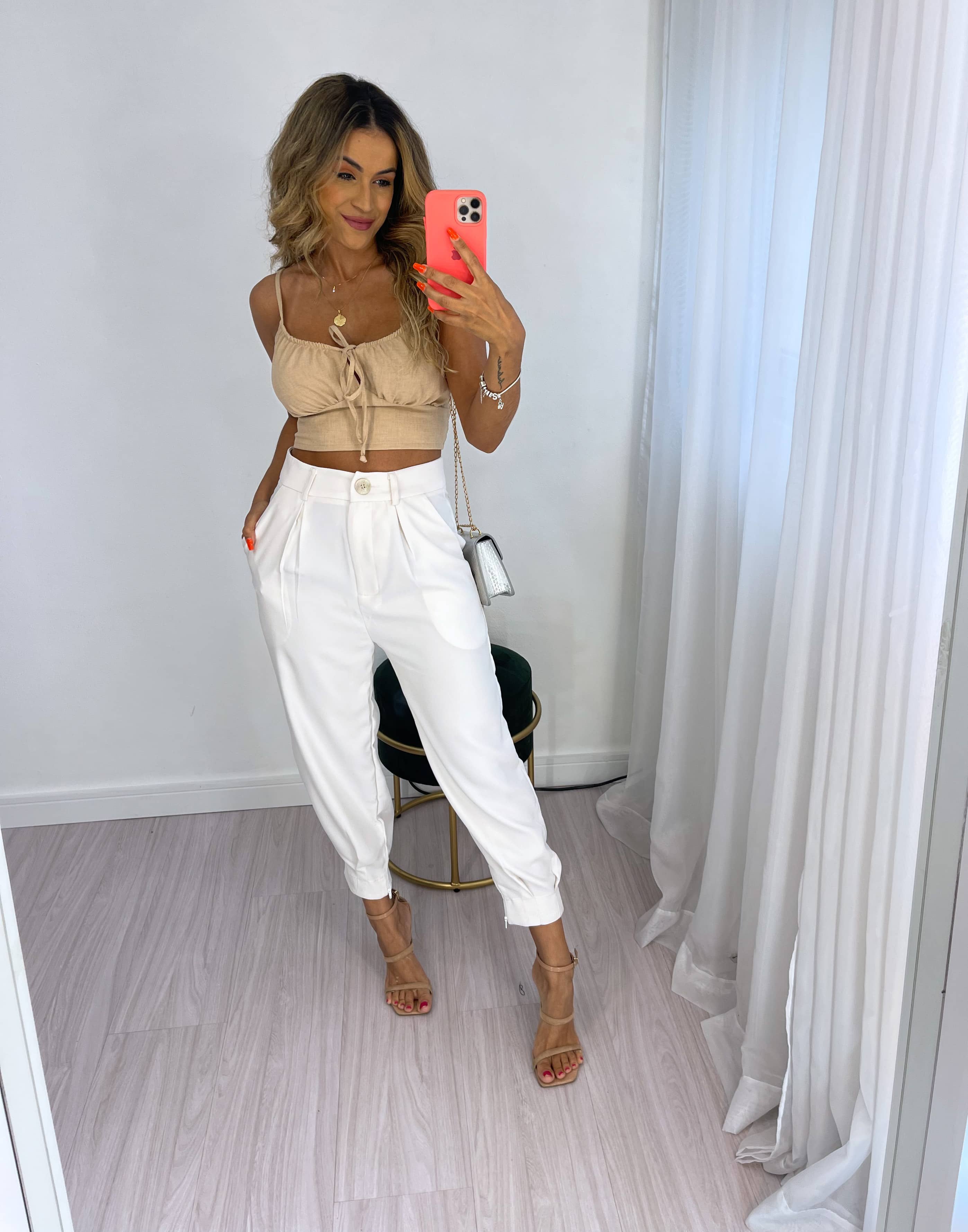 Calça Zicatela Off White