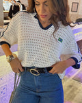Blusa Tricot Off Brasil