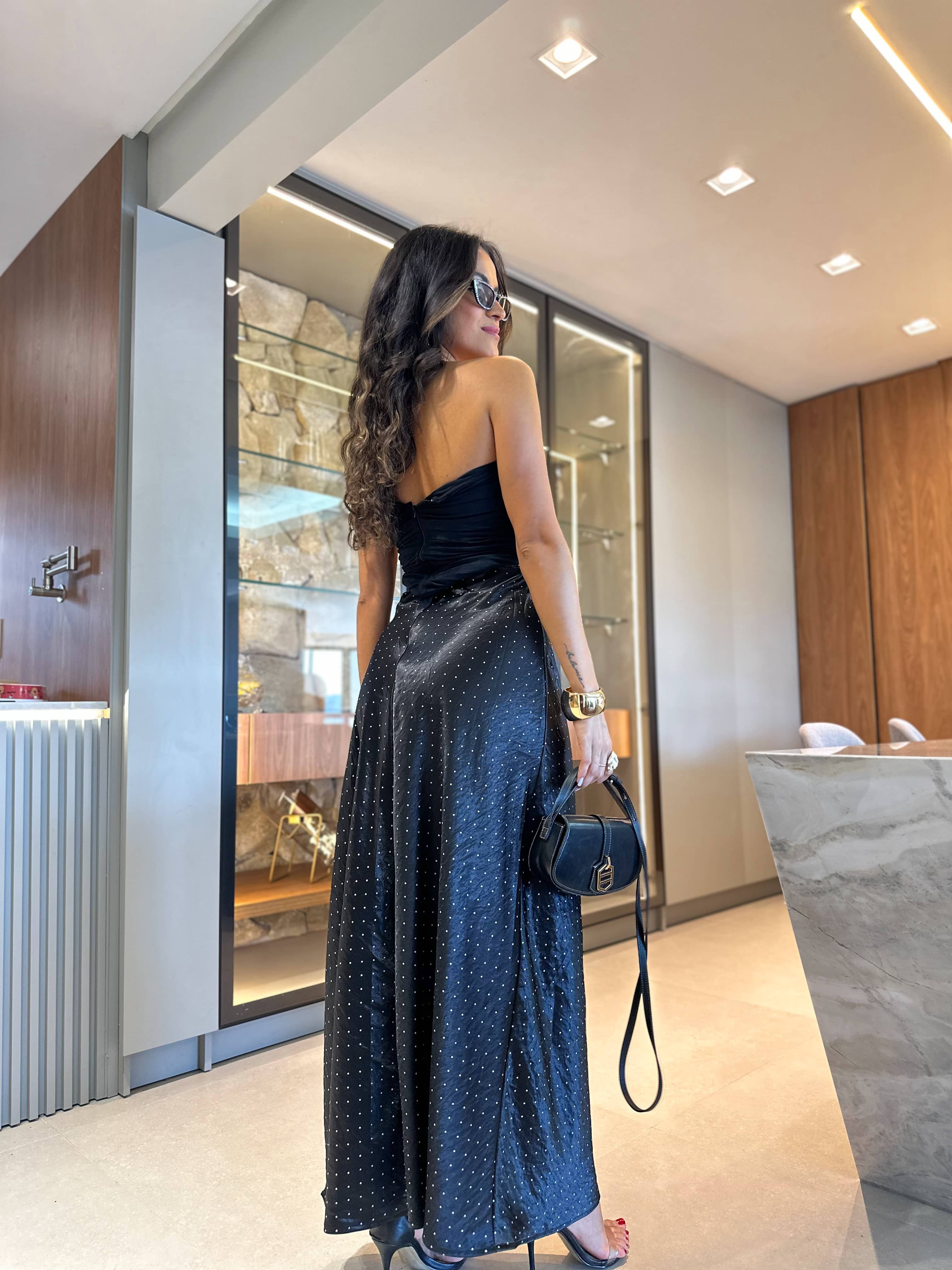 Saia Acetinada Poá Berla