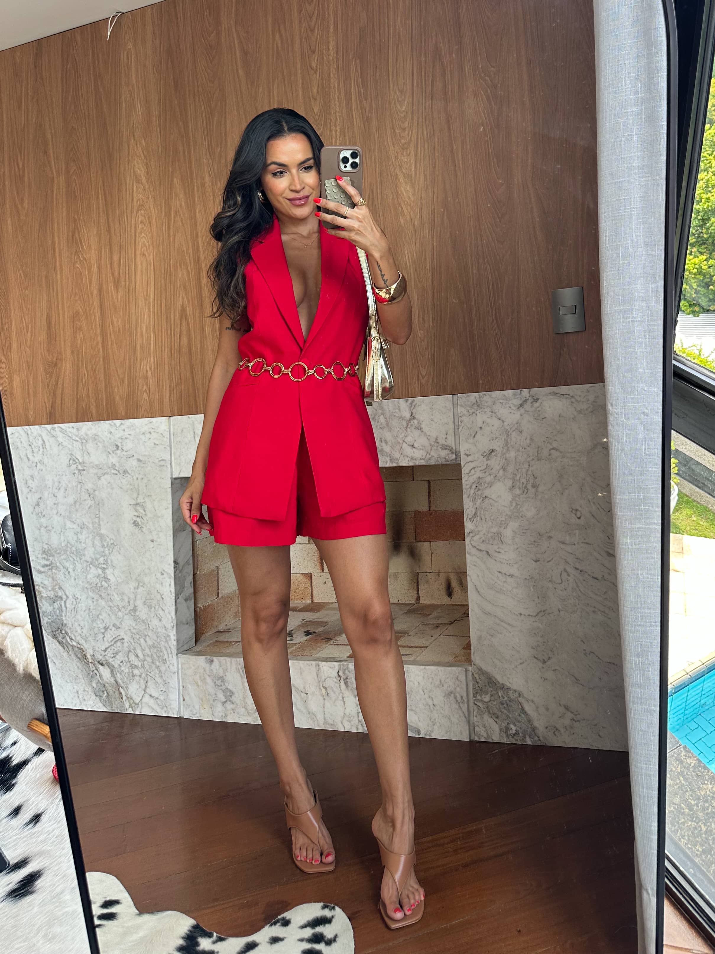 Conjunto Vermelho Andry