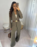 Conjunto Alfaiataria Cinza Paula
