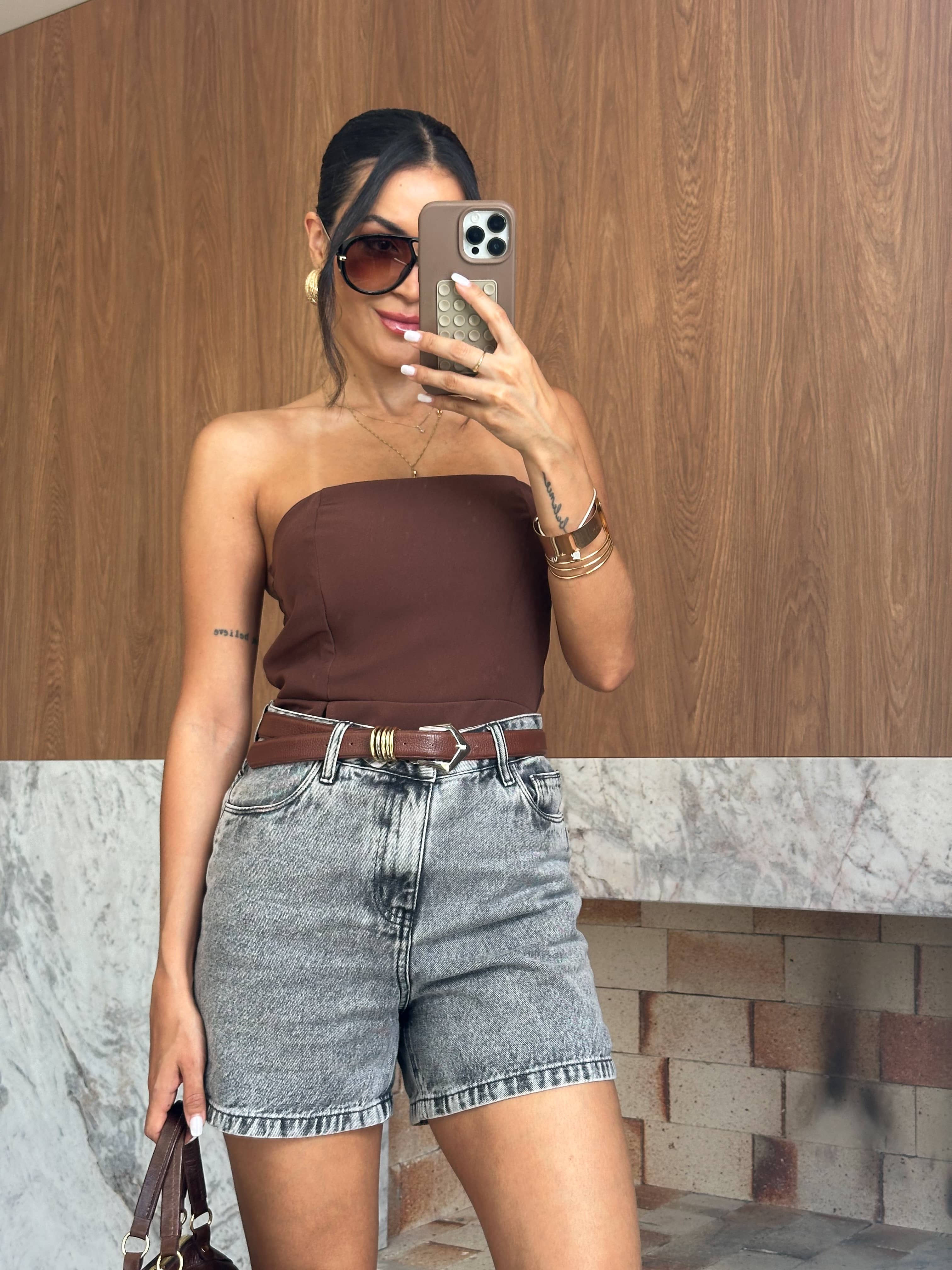 Bermuda Jeans Estonada Nanda