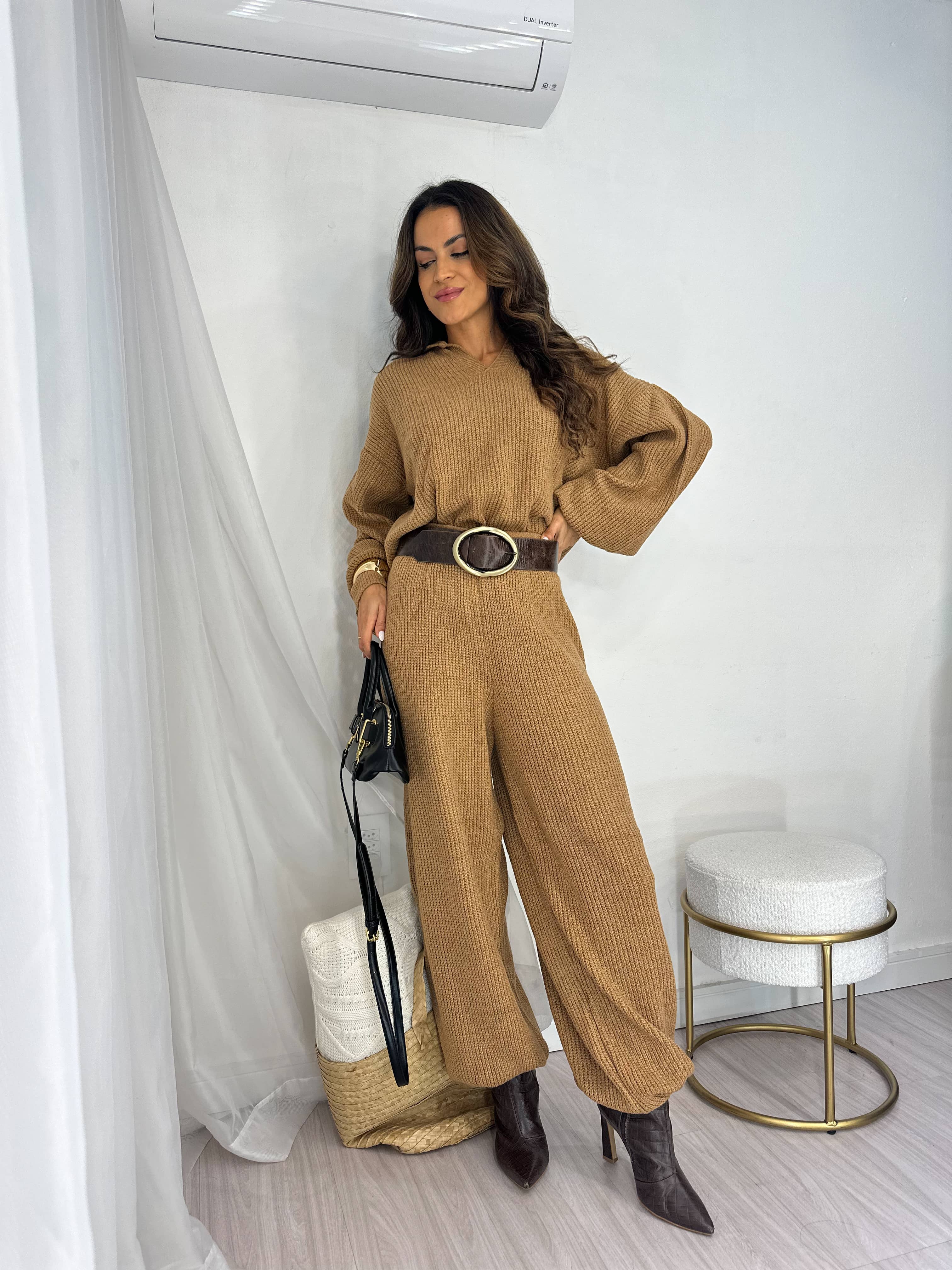 Conjunto Tricot Nude Gaby