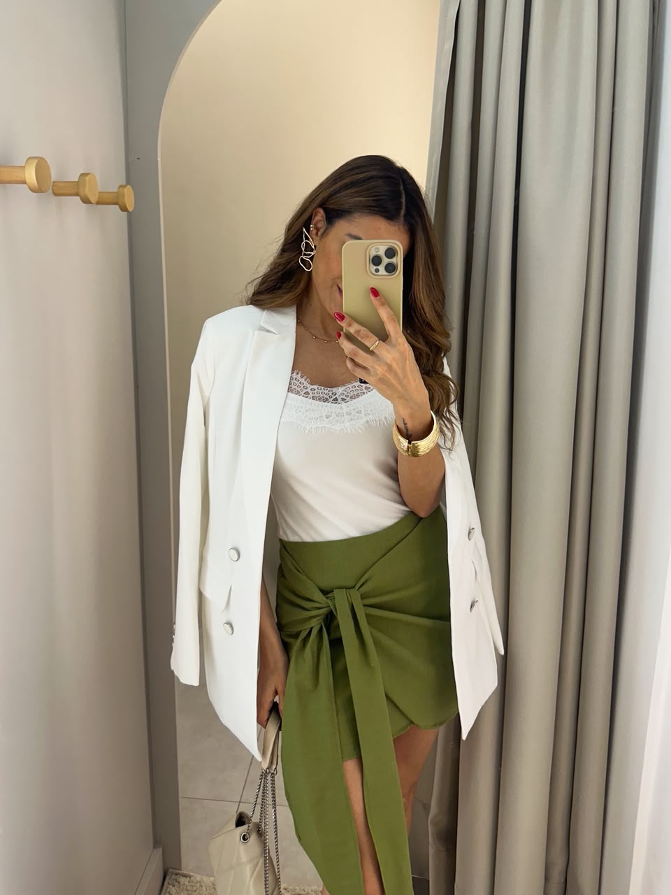 Short Saia Verde Jeiza