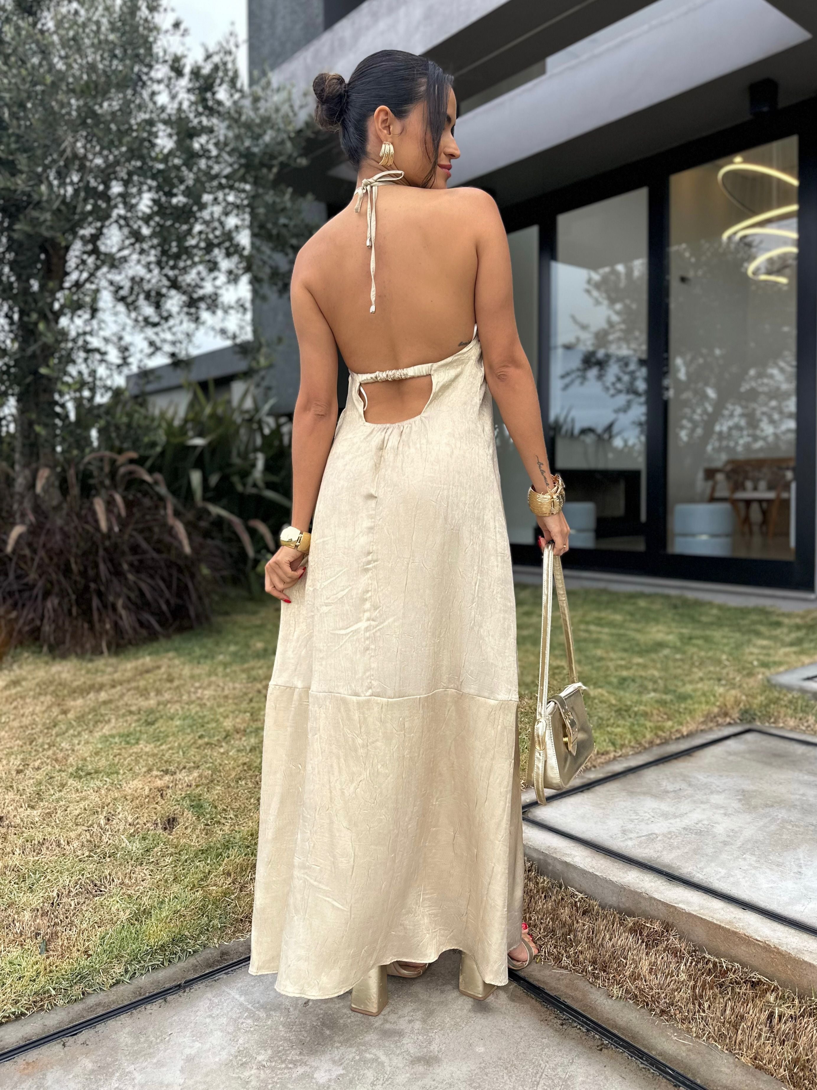 Vestido Alongado Tina