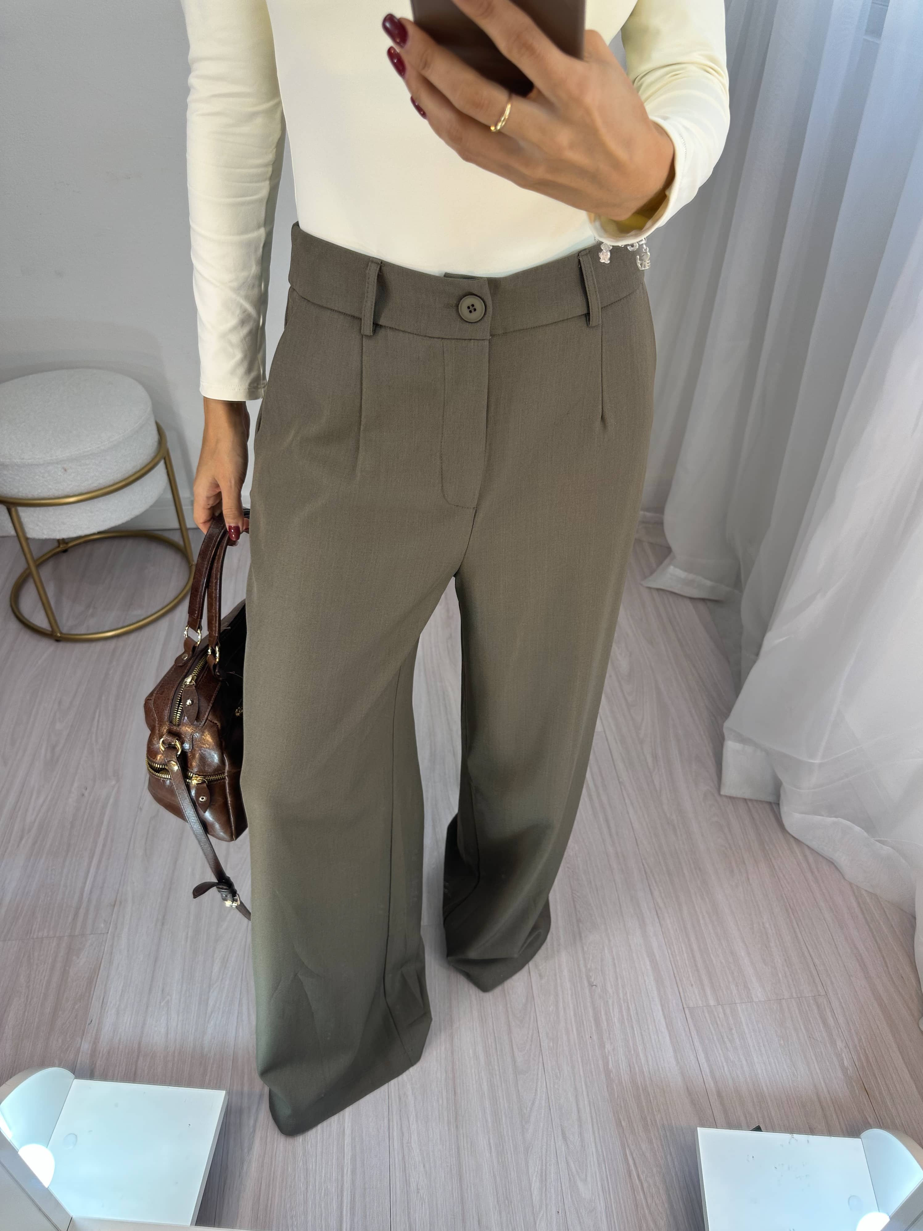 Conjunto Alfaiataria Cinza Paula