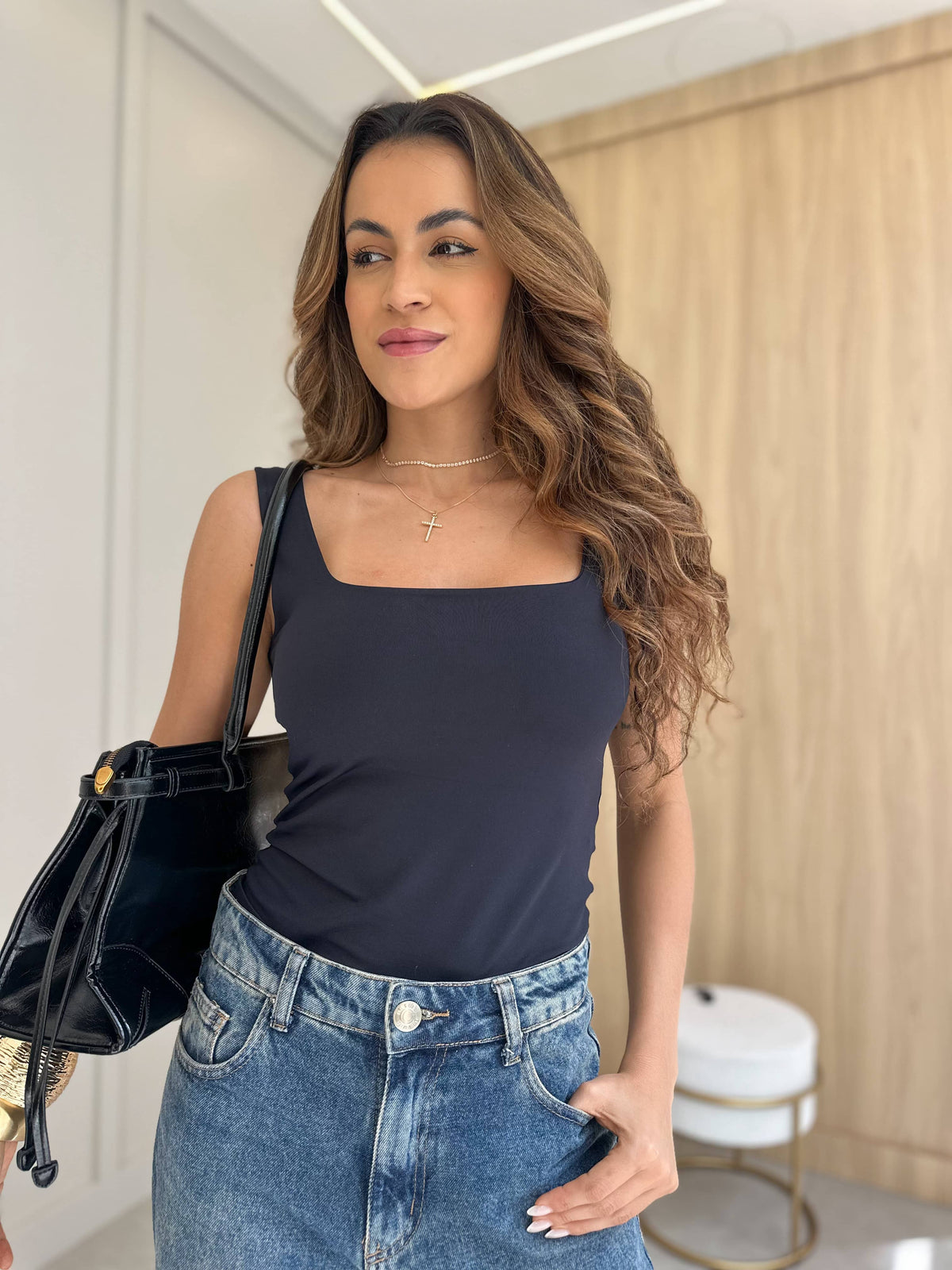 Blusa Preta Jade