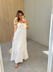 Vestido Alongado Poá Vera