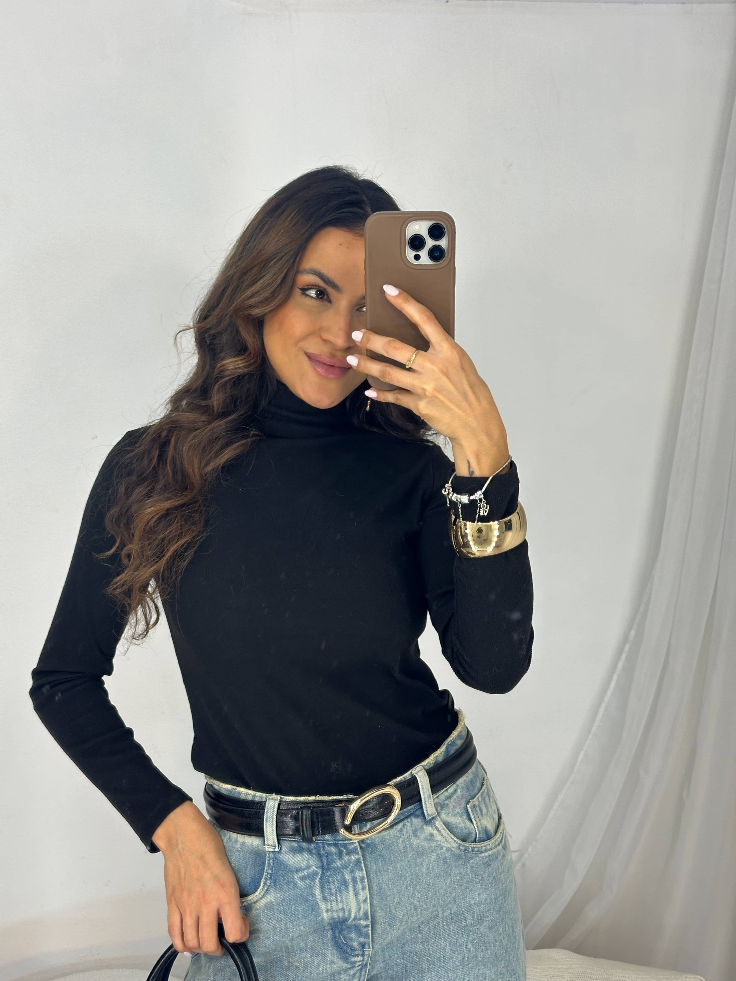 Blusa Térmica Preta Rossy
