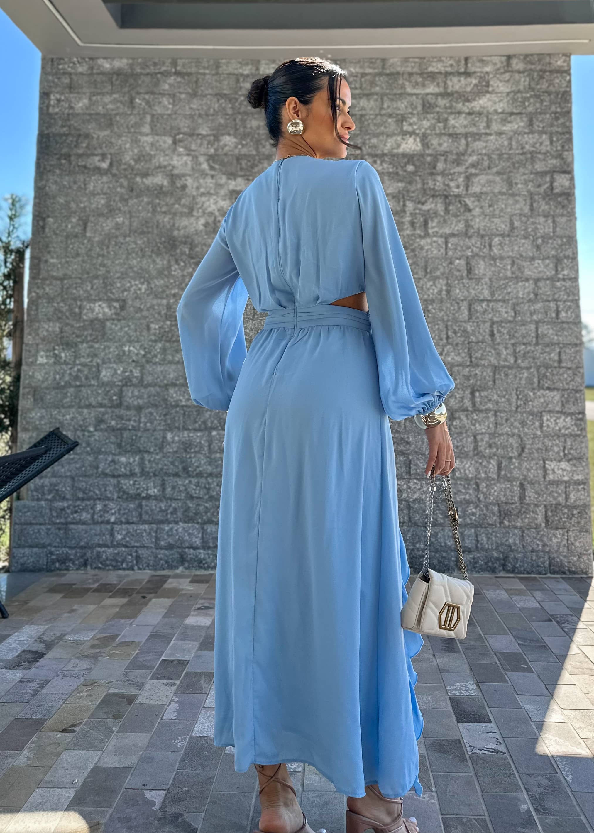 Vestido Azul Shan