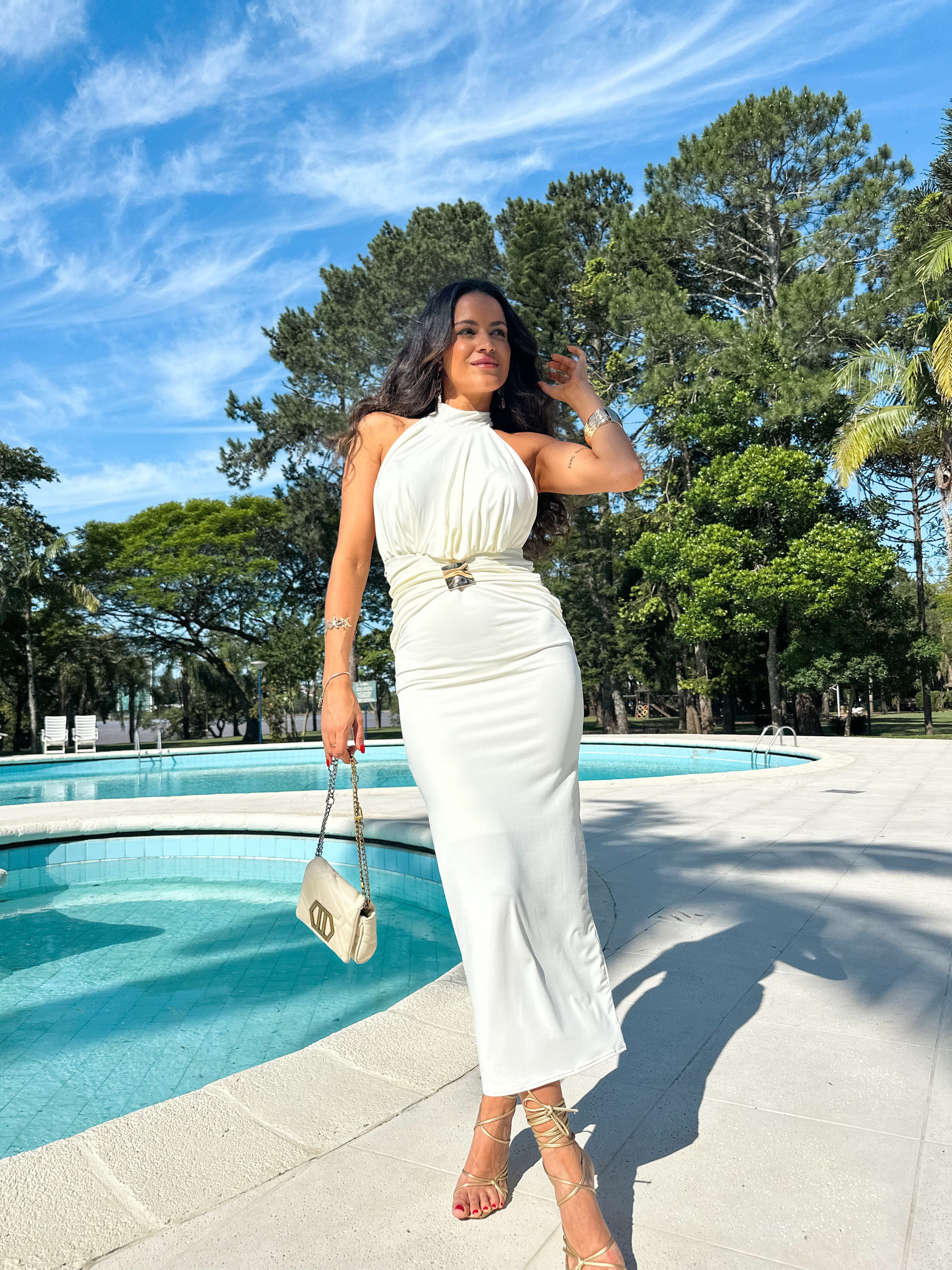 Vestido Midi Off Nyna