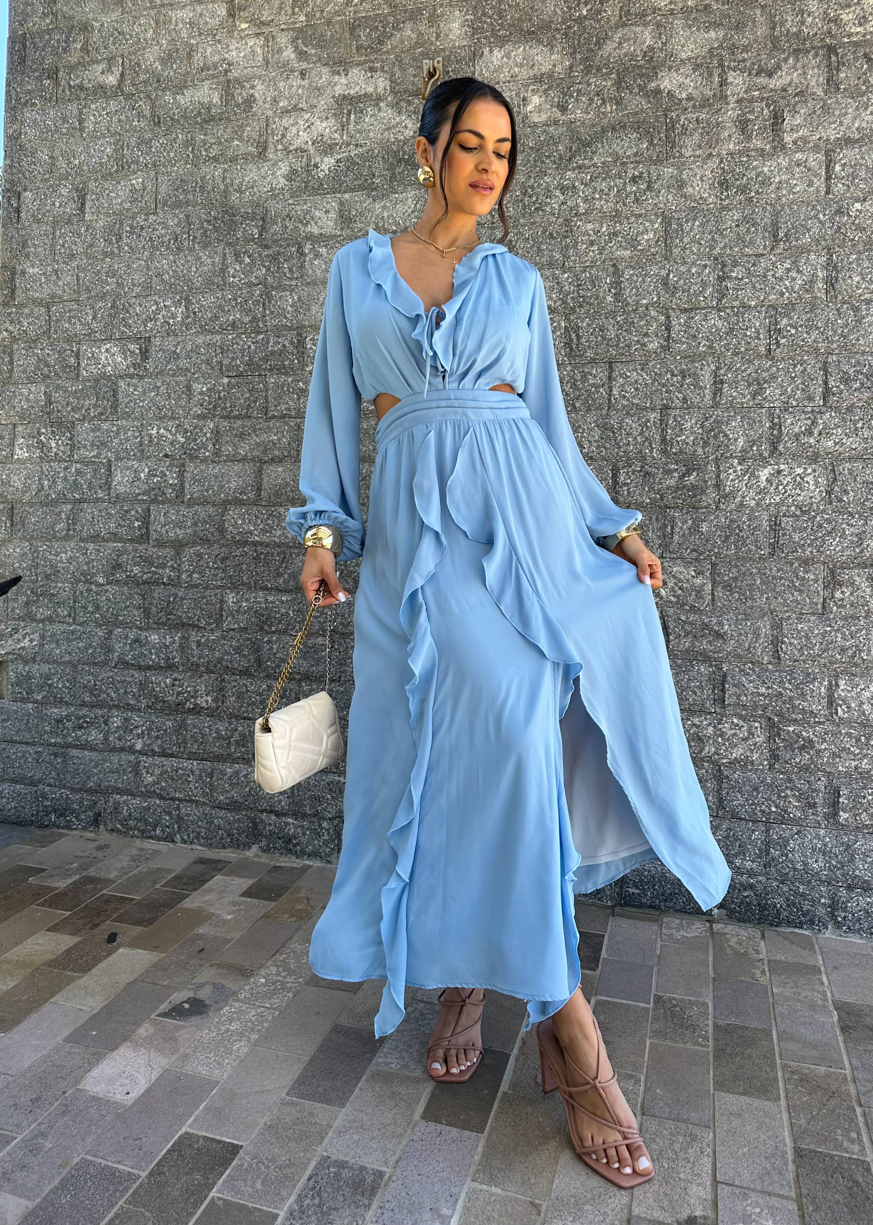 Vestido Azul Shan