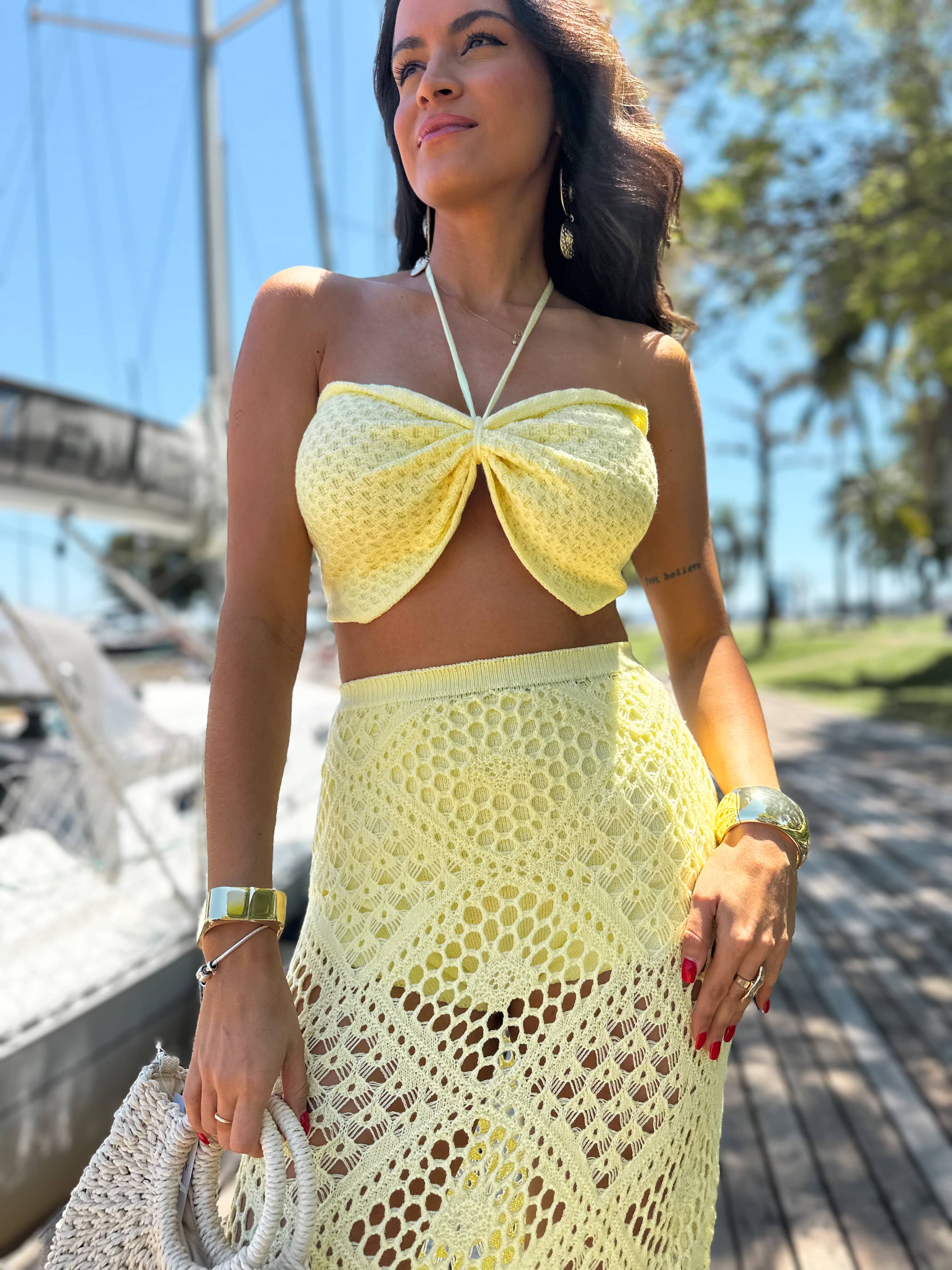 Conjunto Aruba Amarelo