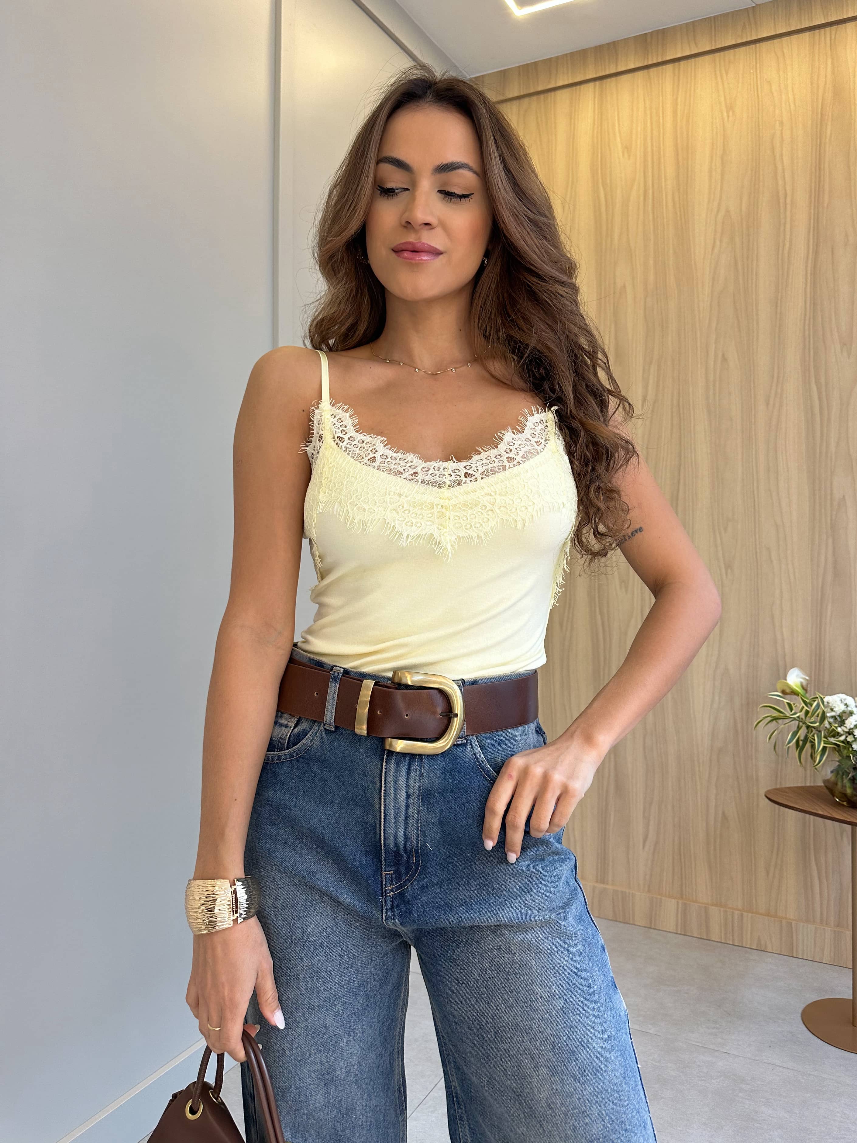 Blusa Amarela Pity