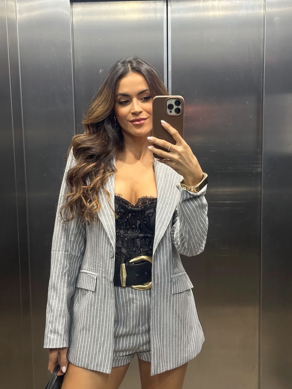 Conjunto Cinza Marion
