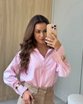 Camisa Listrada Rosa Cissa