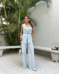 Conjunto Risca de Giz Azul Lais