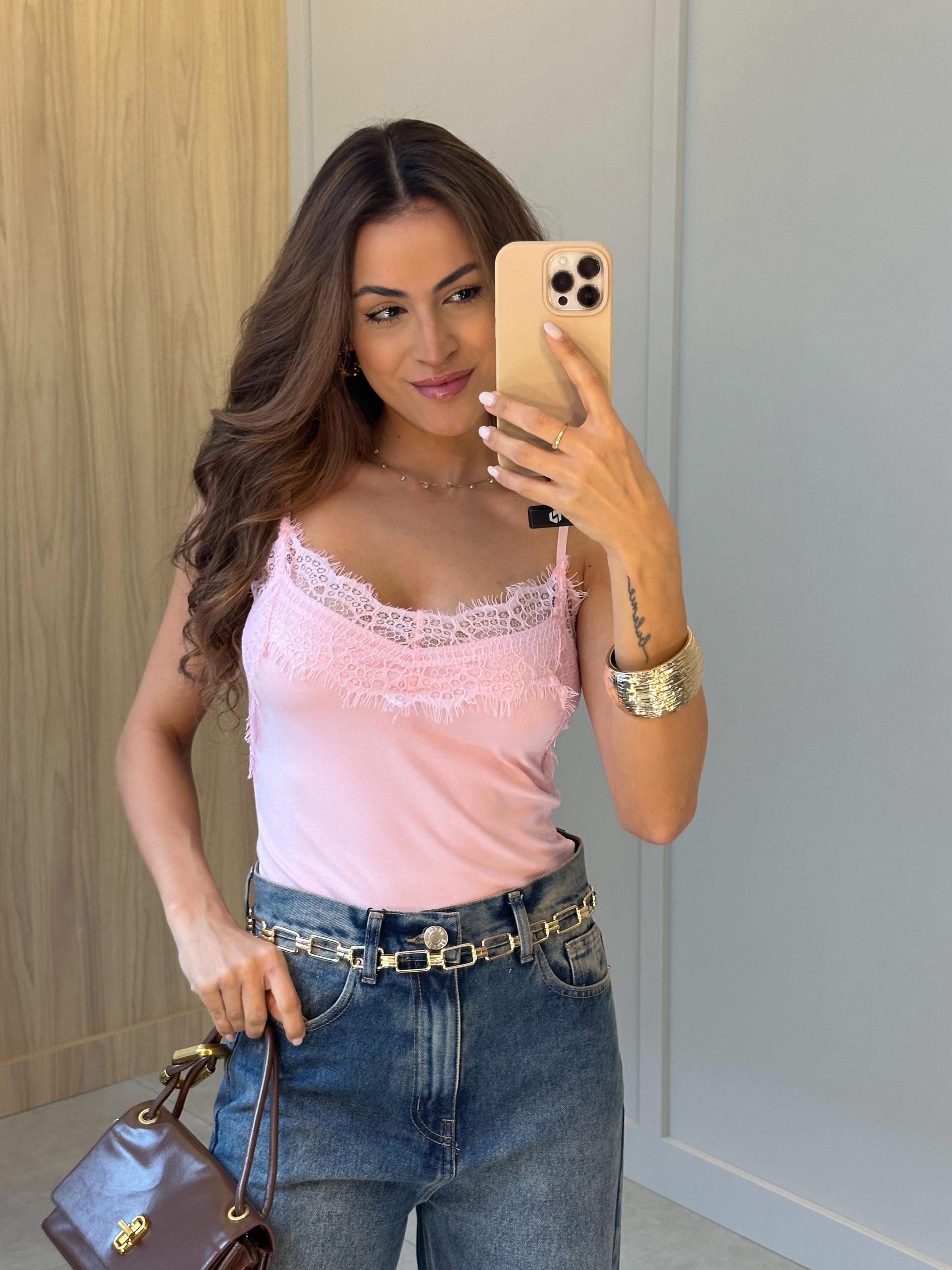 Blusa Rosa Pity