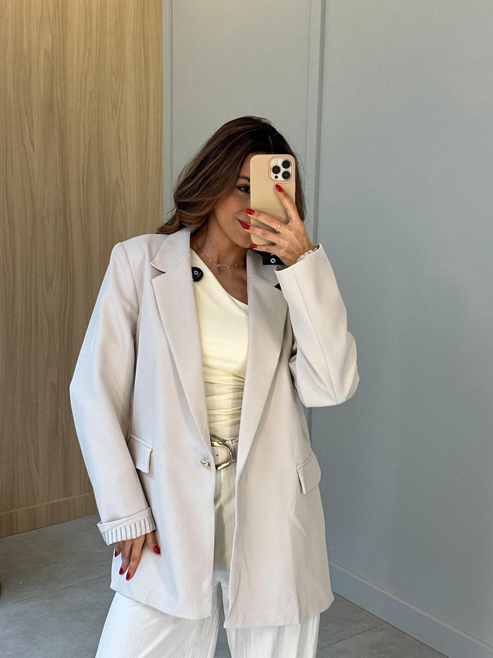 Blazer Areia Iva