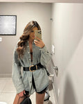 Camisa Jeans Jazy