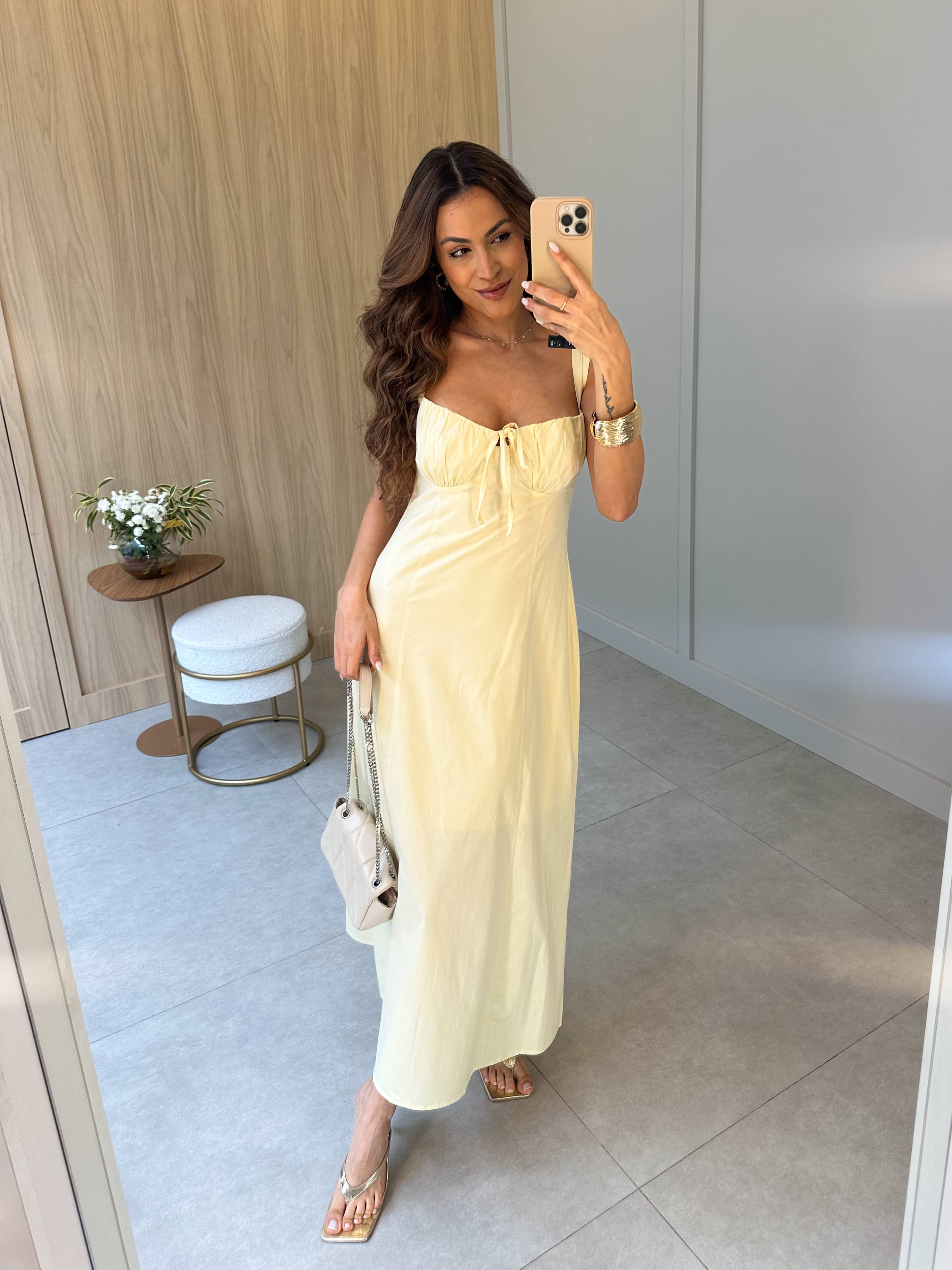 Vestido Amarelo Tity