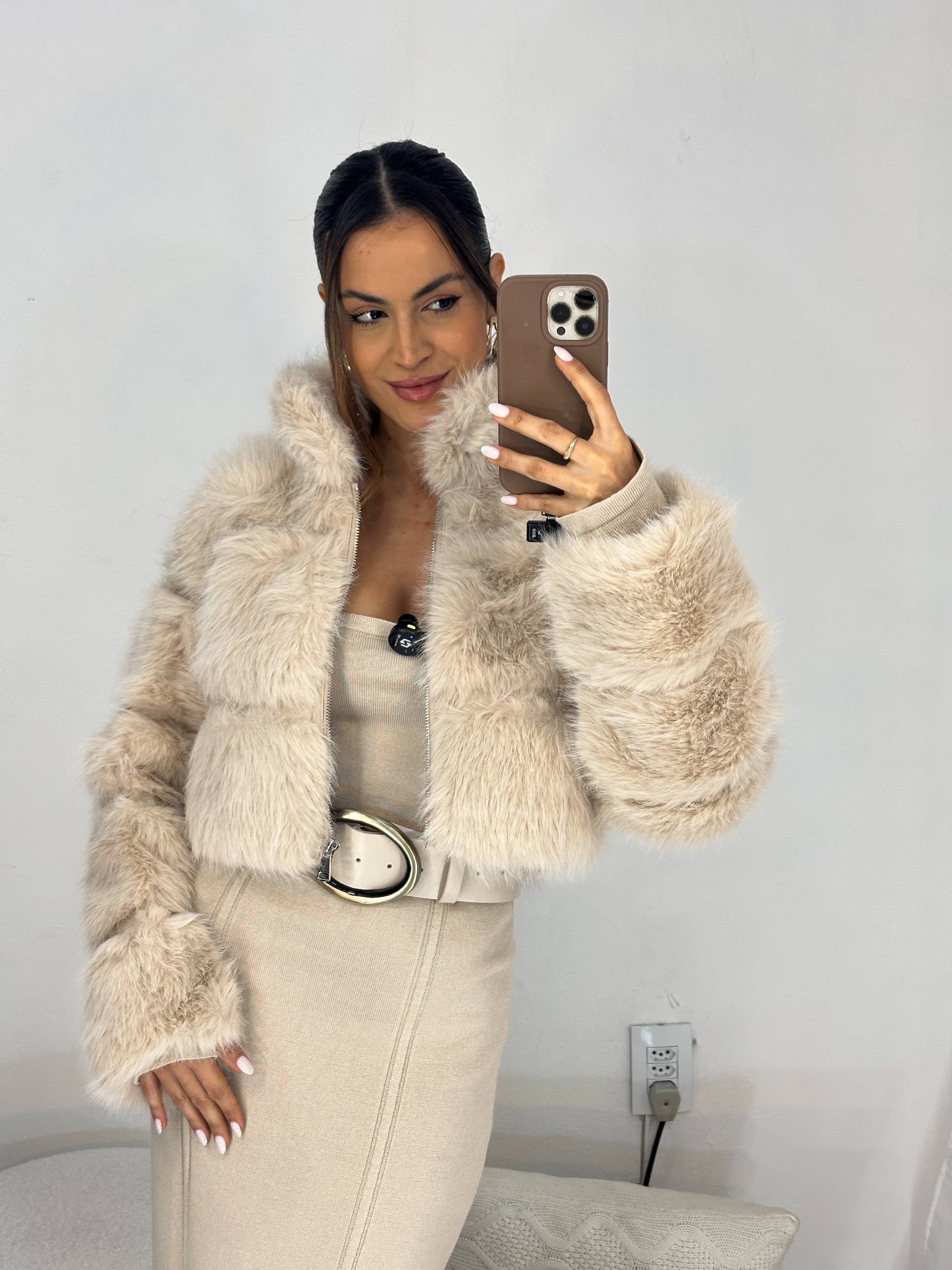 Vestido Modal Nude Dubai