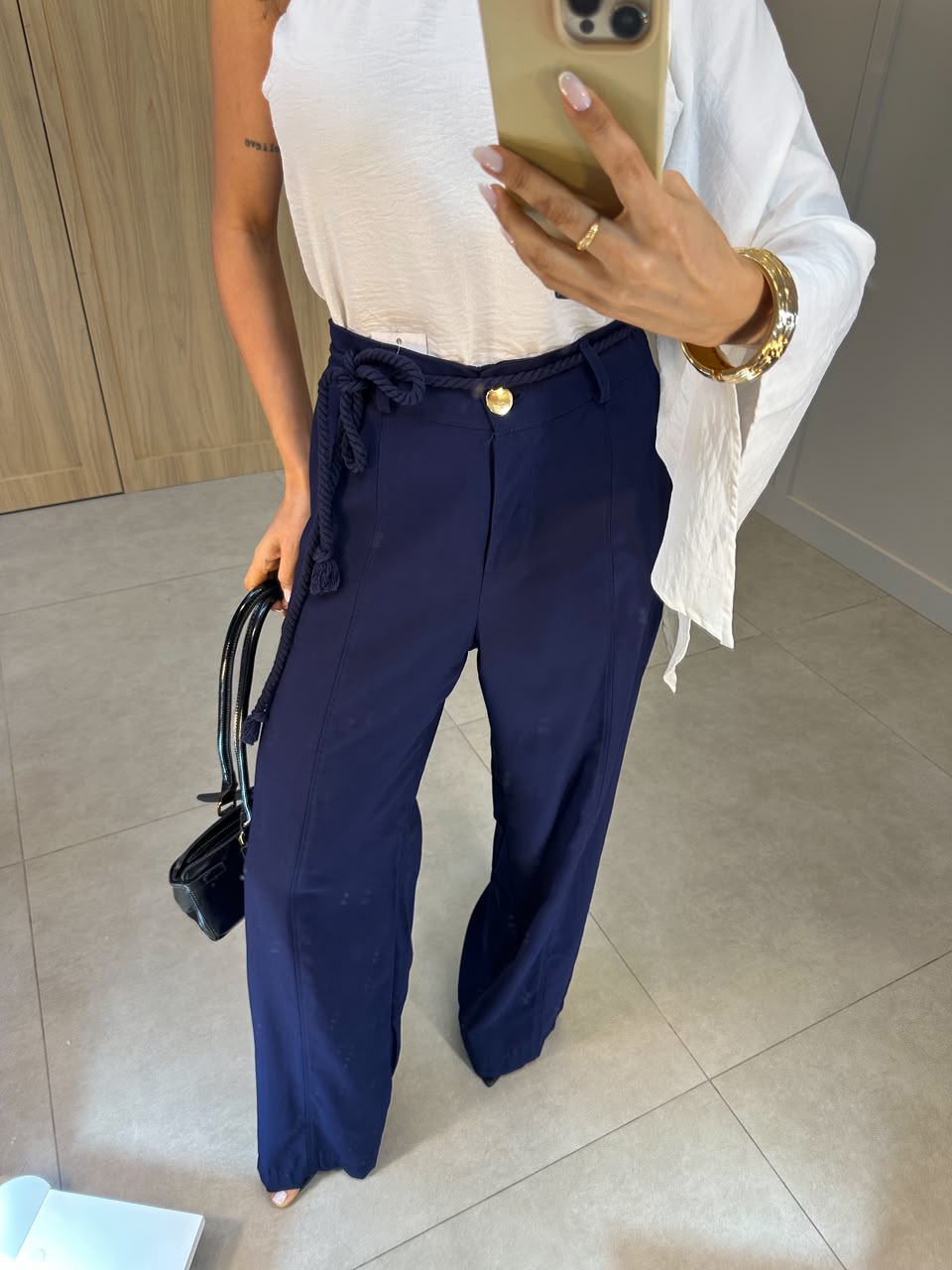 Conjunto Alfaiataria Azul Ruana