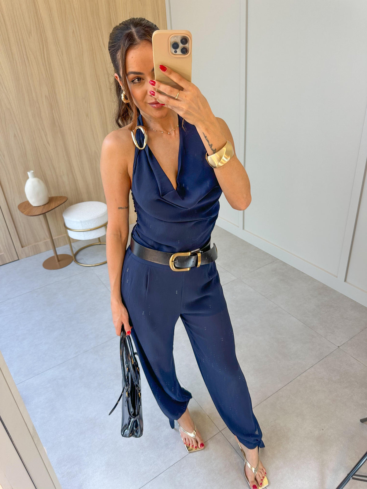 Conjunto Azul Marinho Selena