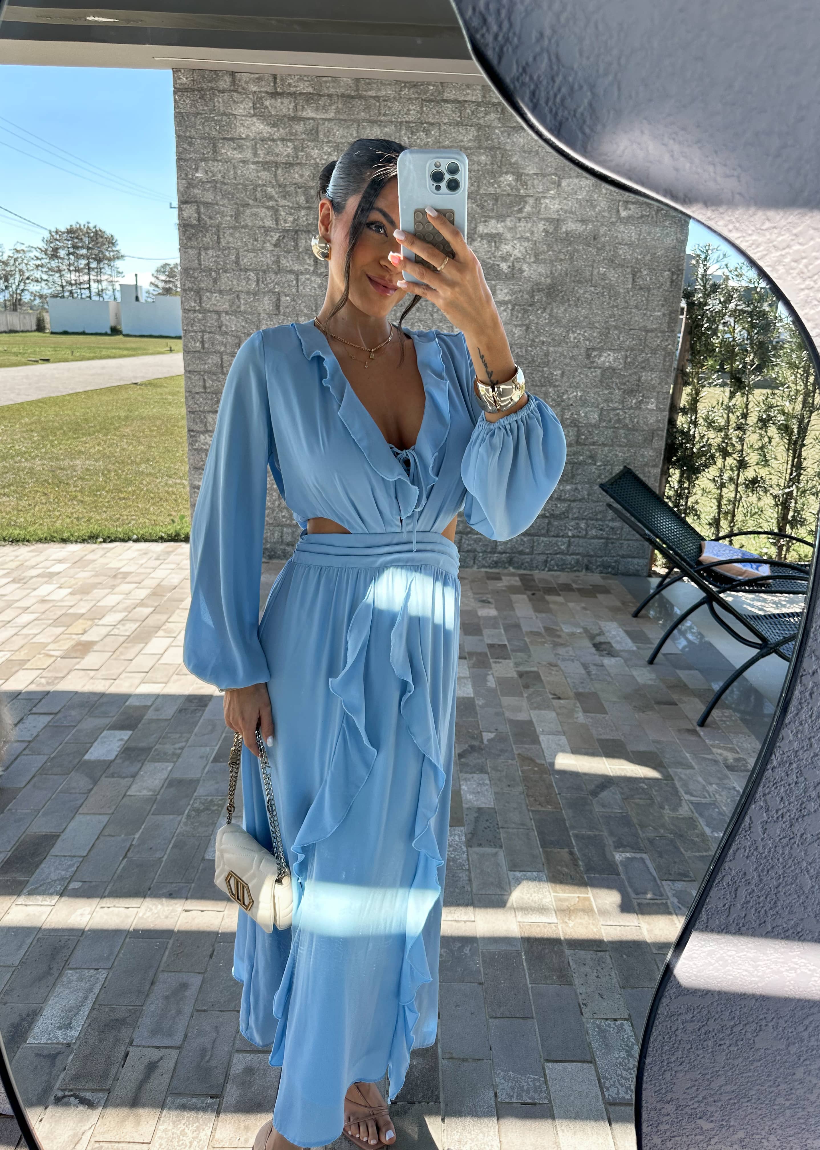 Vestido Azul Shan