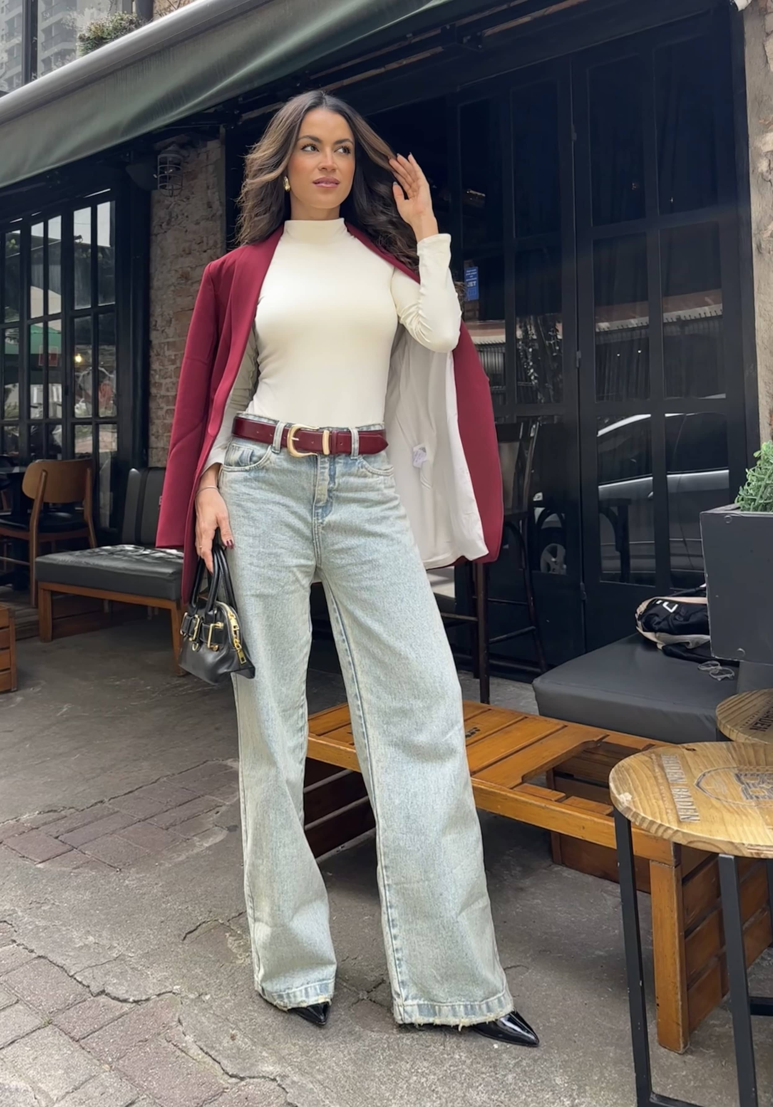 Calça Wide Leg Virginia