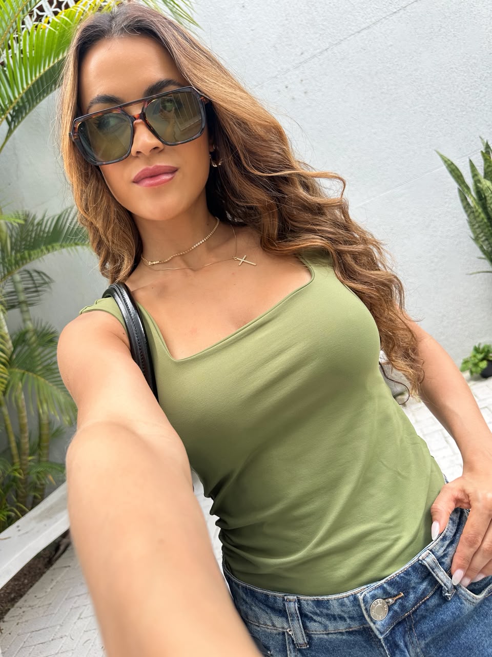 Blusa Verde Jade