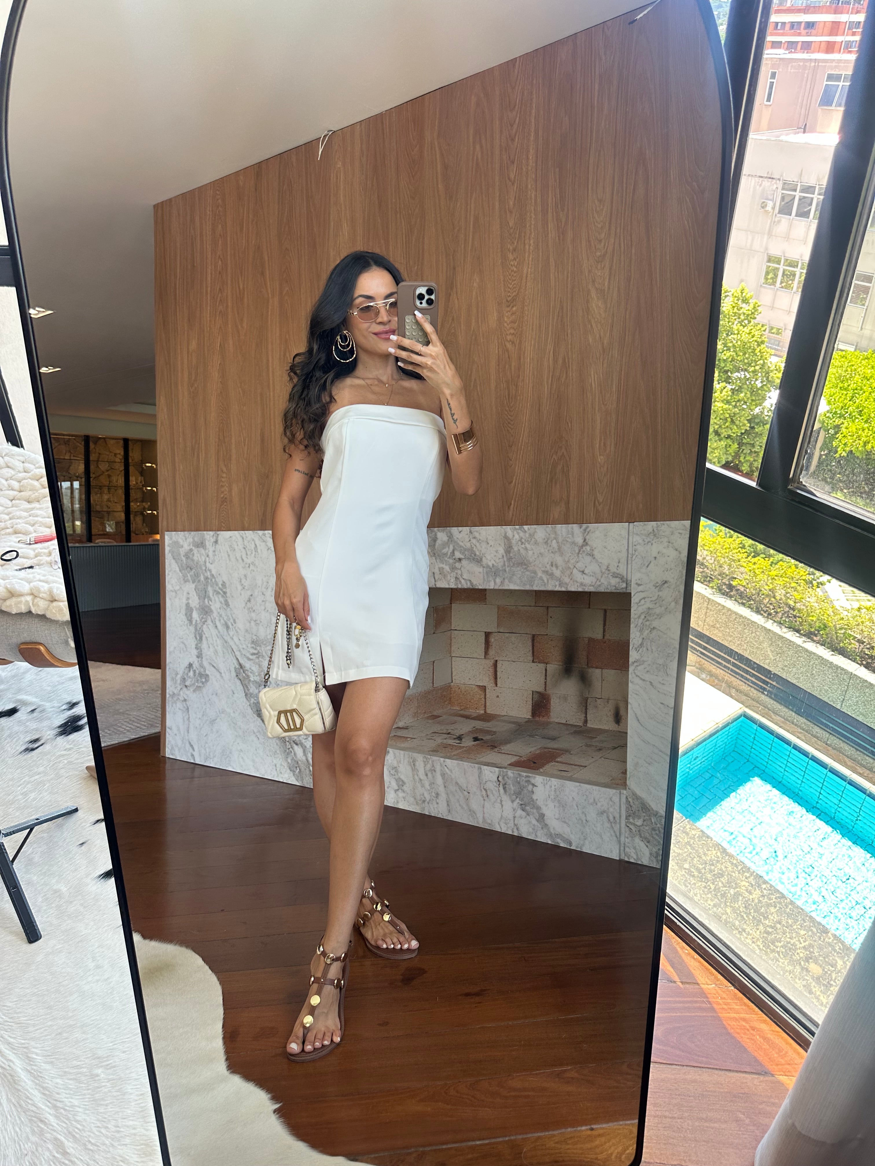 Vestido Curto Off Eva