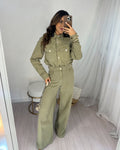 Camisa Jeans Lian Verde