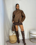 Jaqueta Marrom Zara