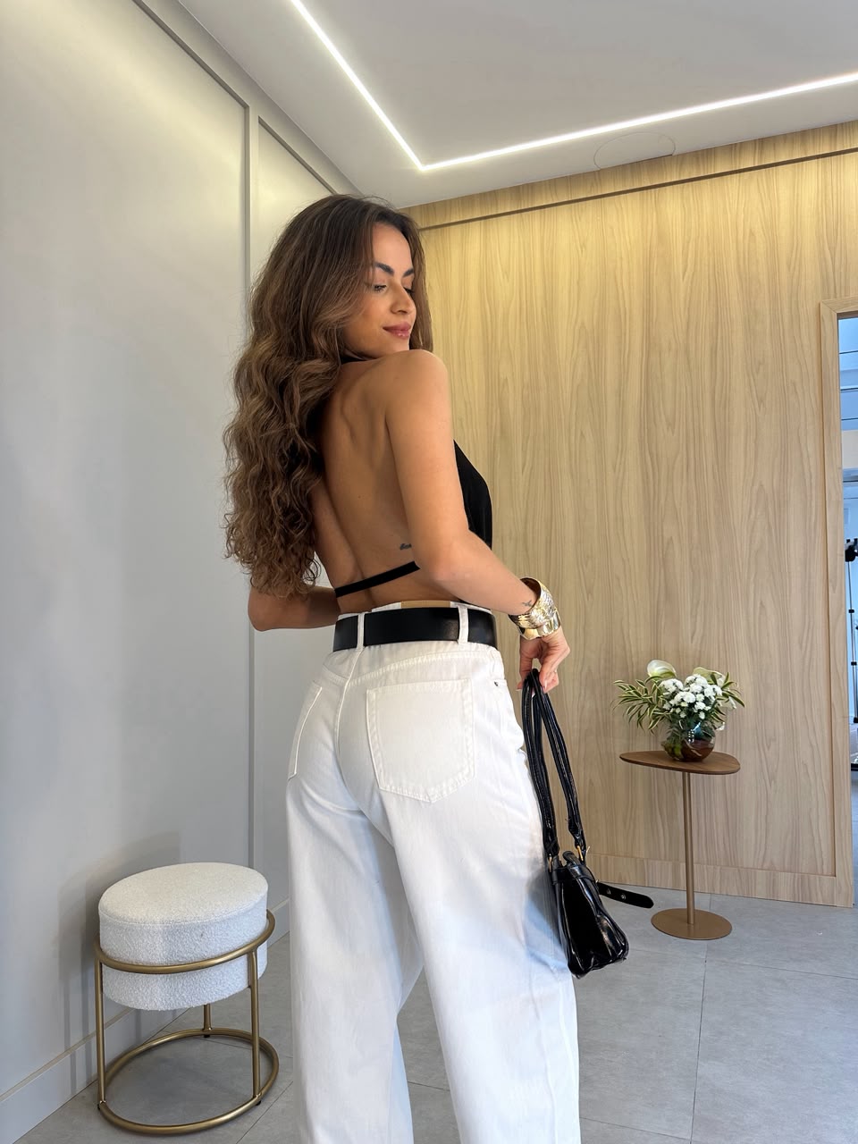 Blusa Preta Lina