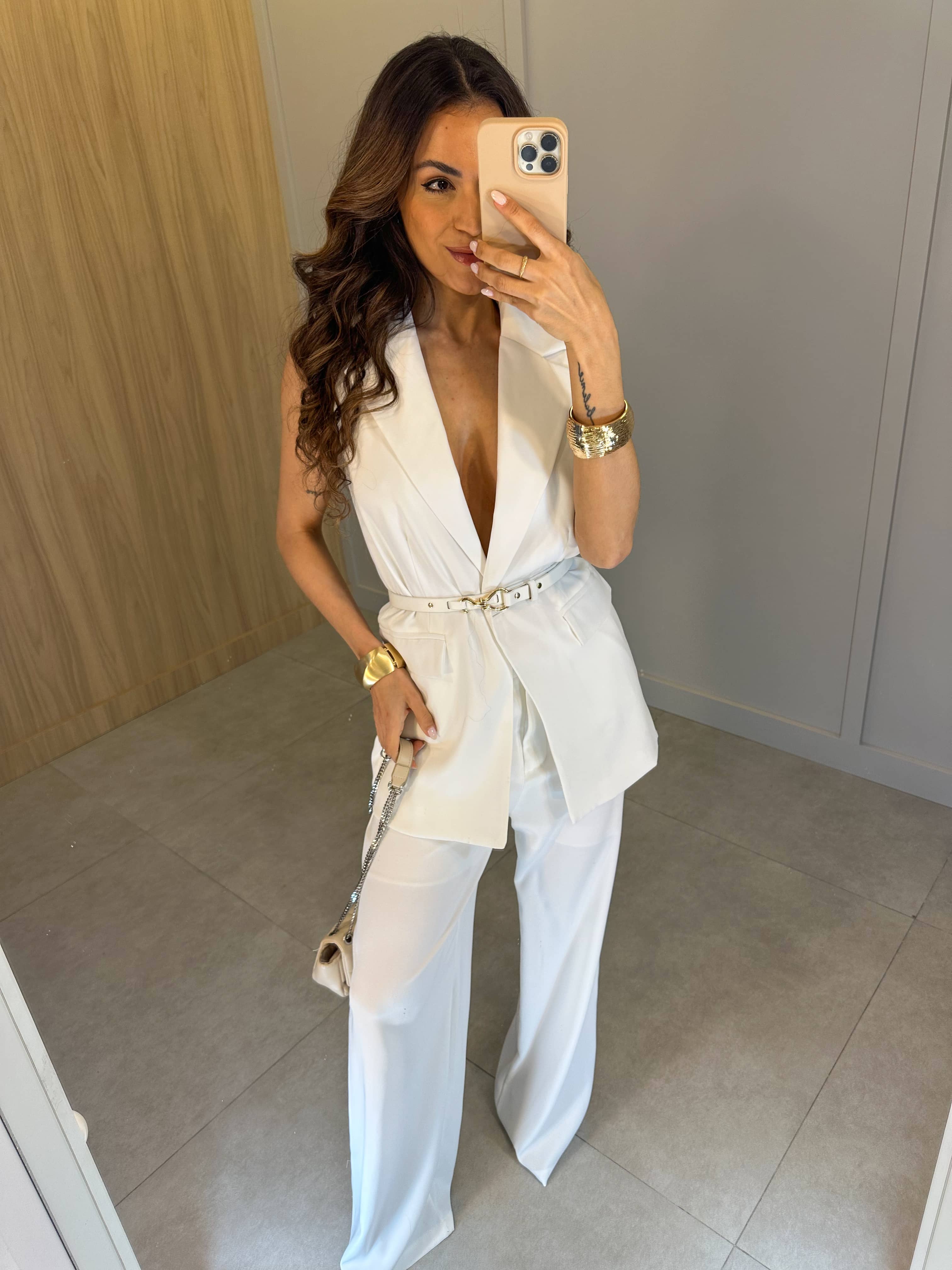 Conjunto Alfaiataria Off Elize