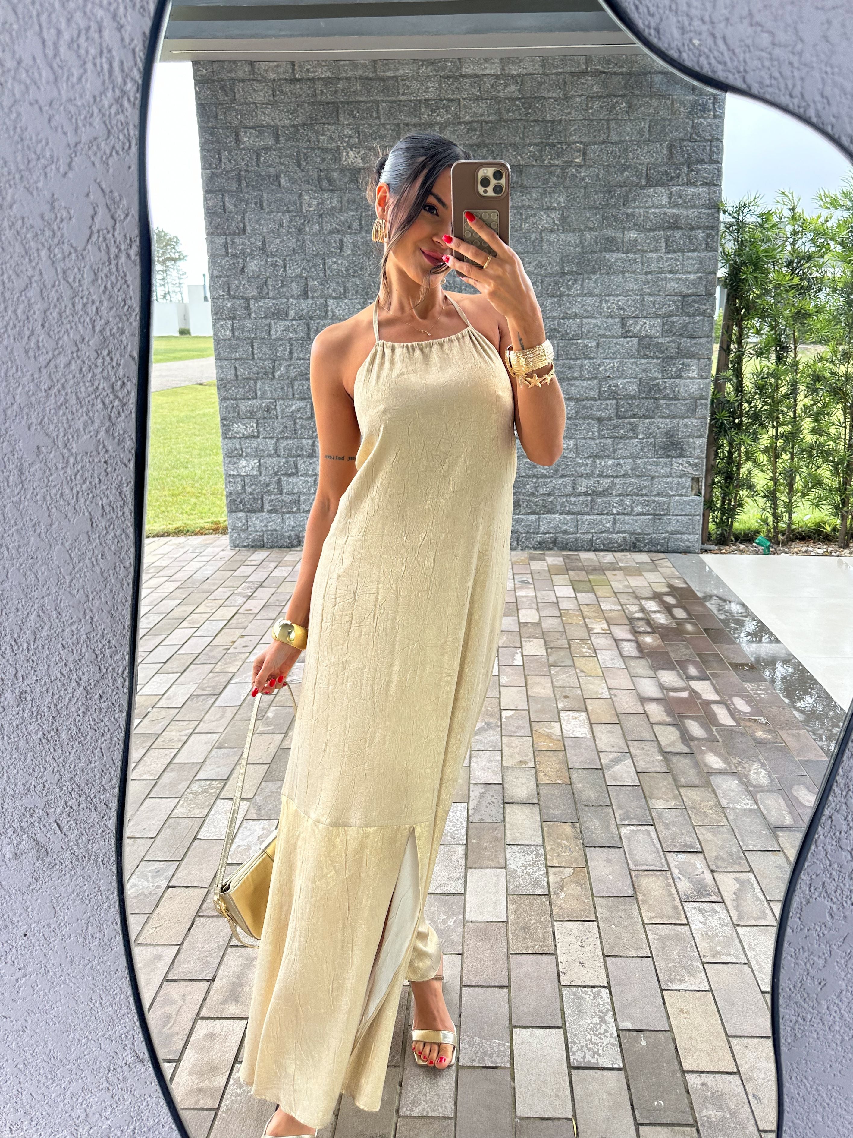 Vestido Alongado Tina