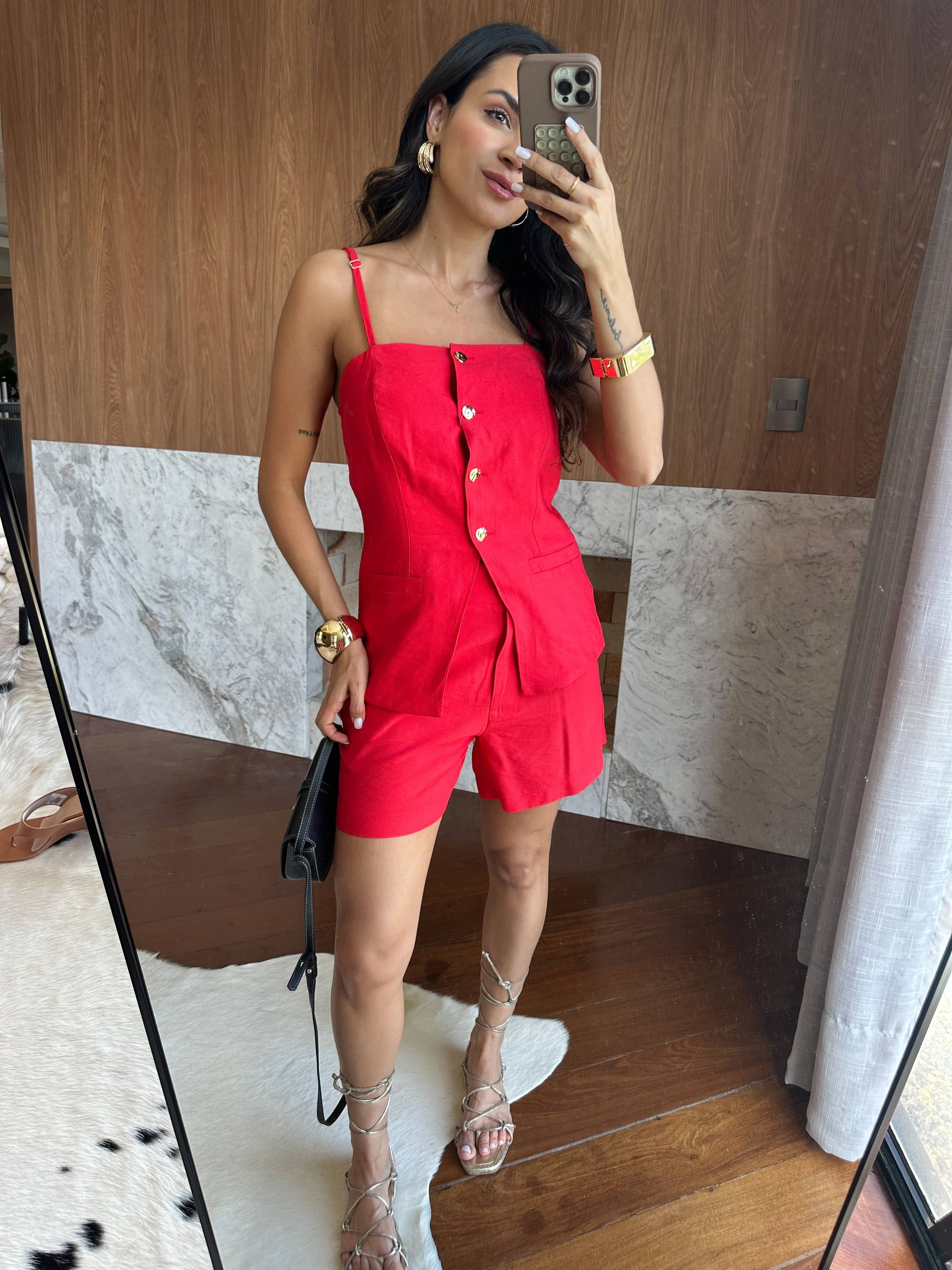 Conjunto Vermelho Karen